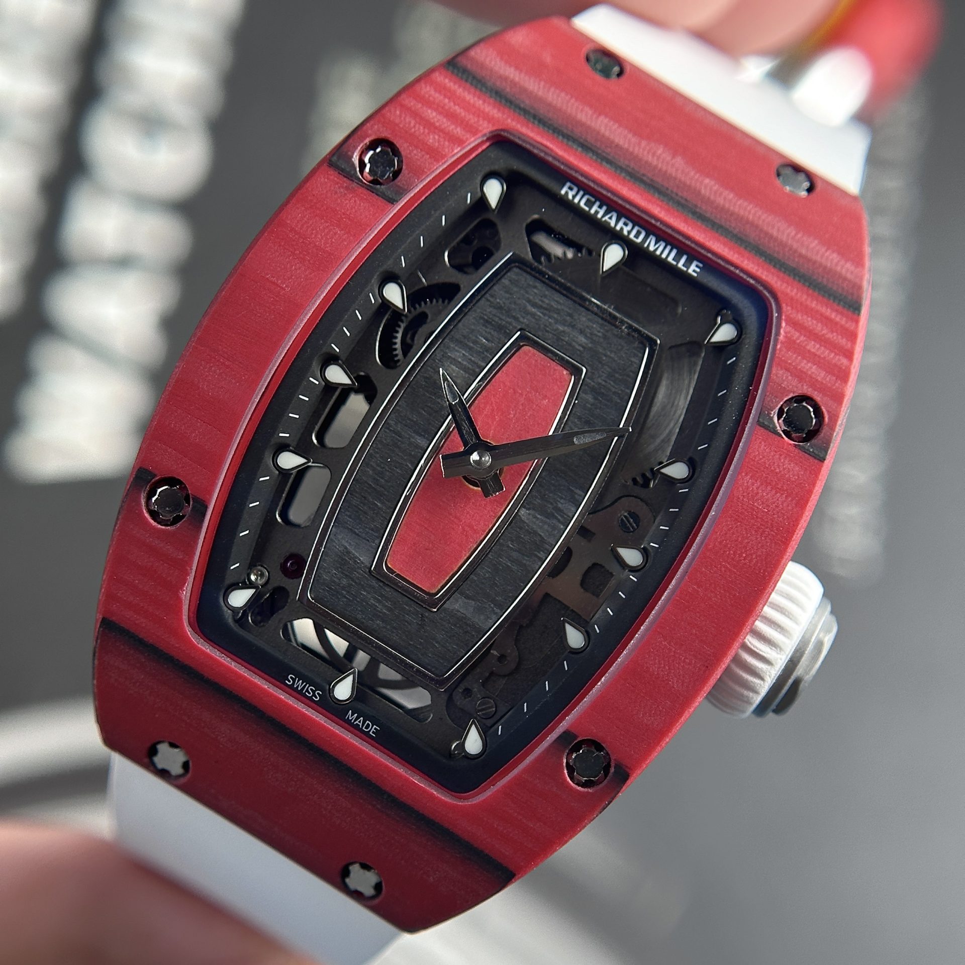replica Richard Mille Best Replica Watch RM21-01 Tourbillon RM Factory 45mm WATCHES 4 