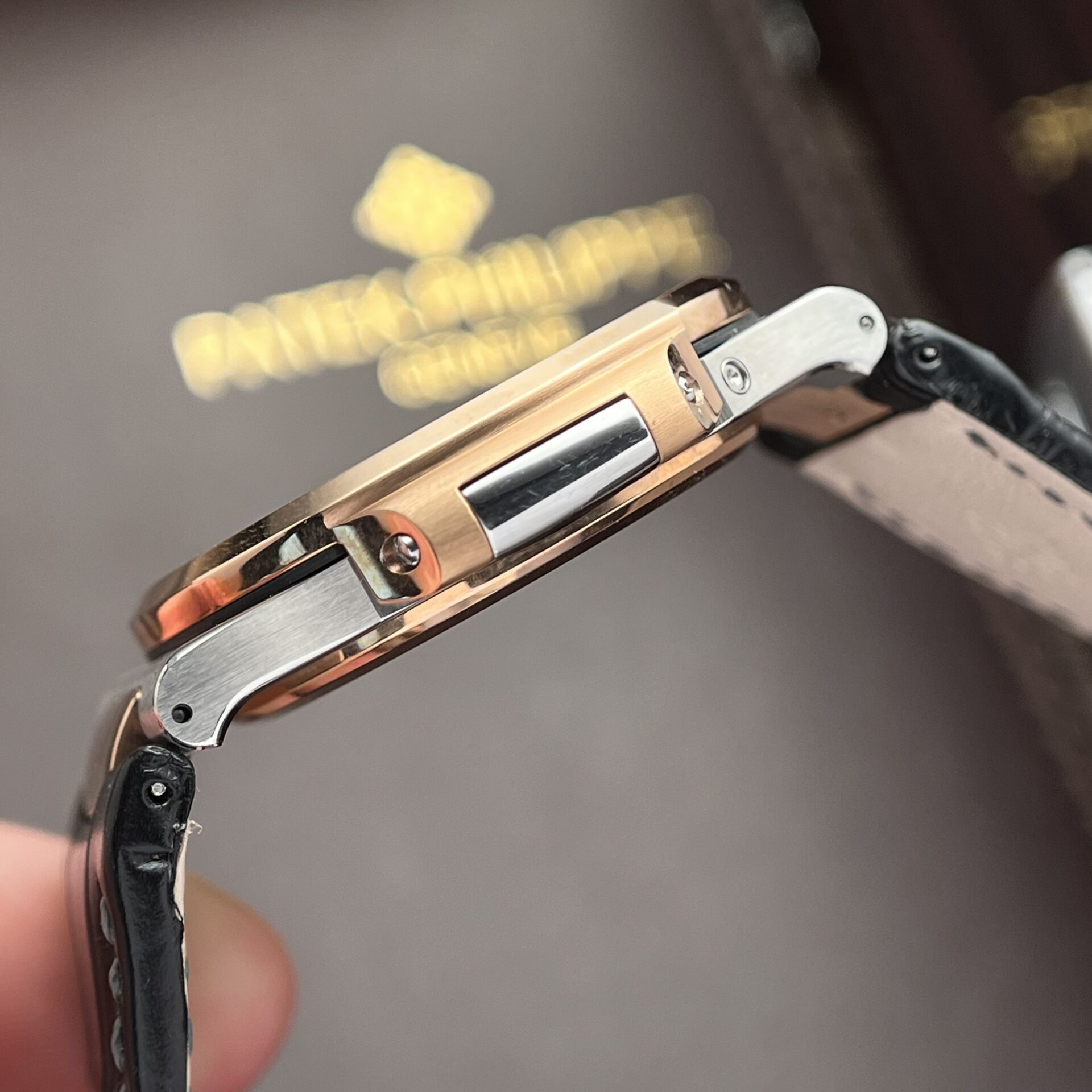 replica Patek Philippe Replica Watch Nautilus 5712R Rose Gold PPF Factory 40mm WATCHES 4 