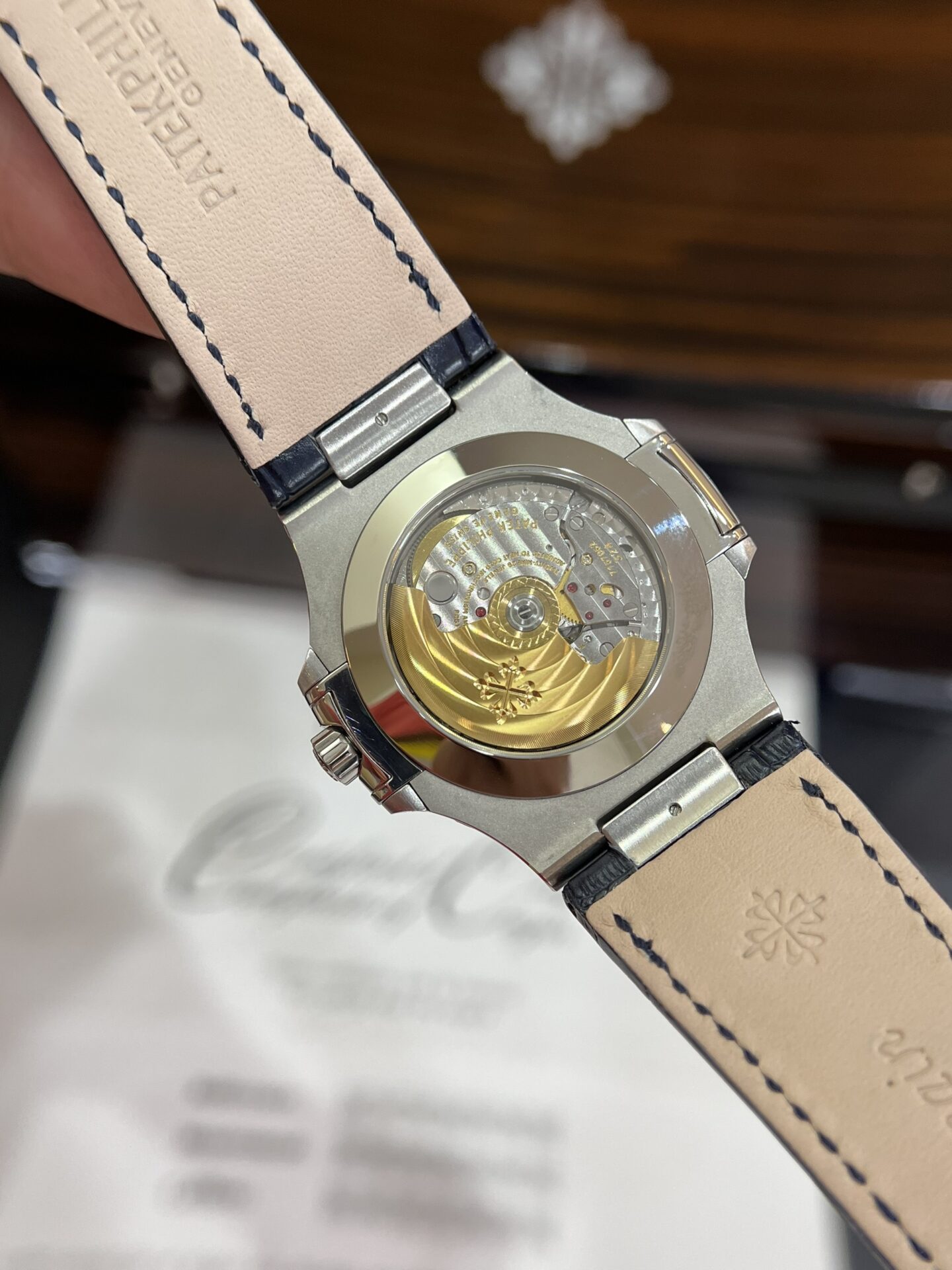 replica Patek Philippe Best Replica Watch Nautilus 5719 Custom CVD Diamond And White Gold 40mm WATCHES 4 