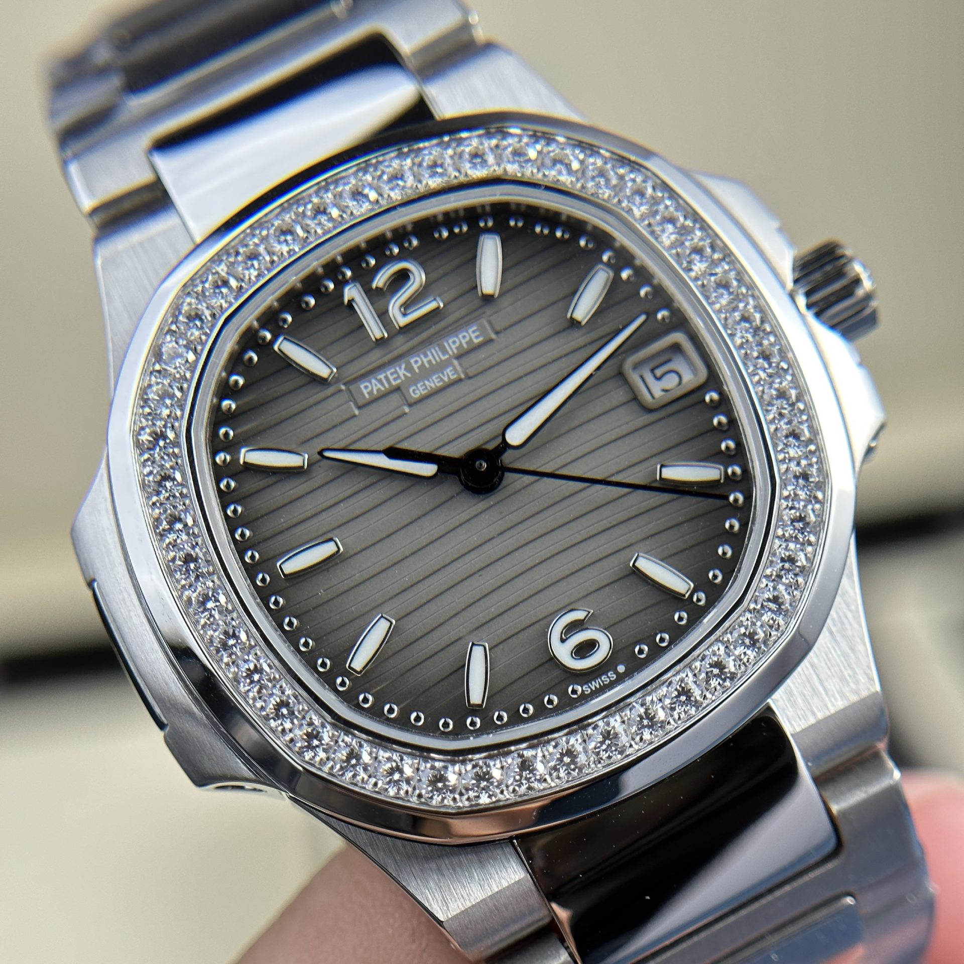 replica Patek Philippe Replica Watch Complications 5905G Dial Green 42mm WATCHES 4 