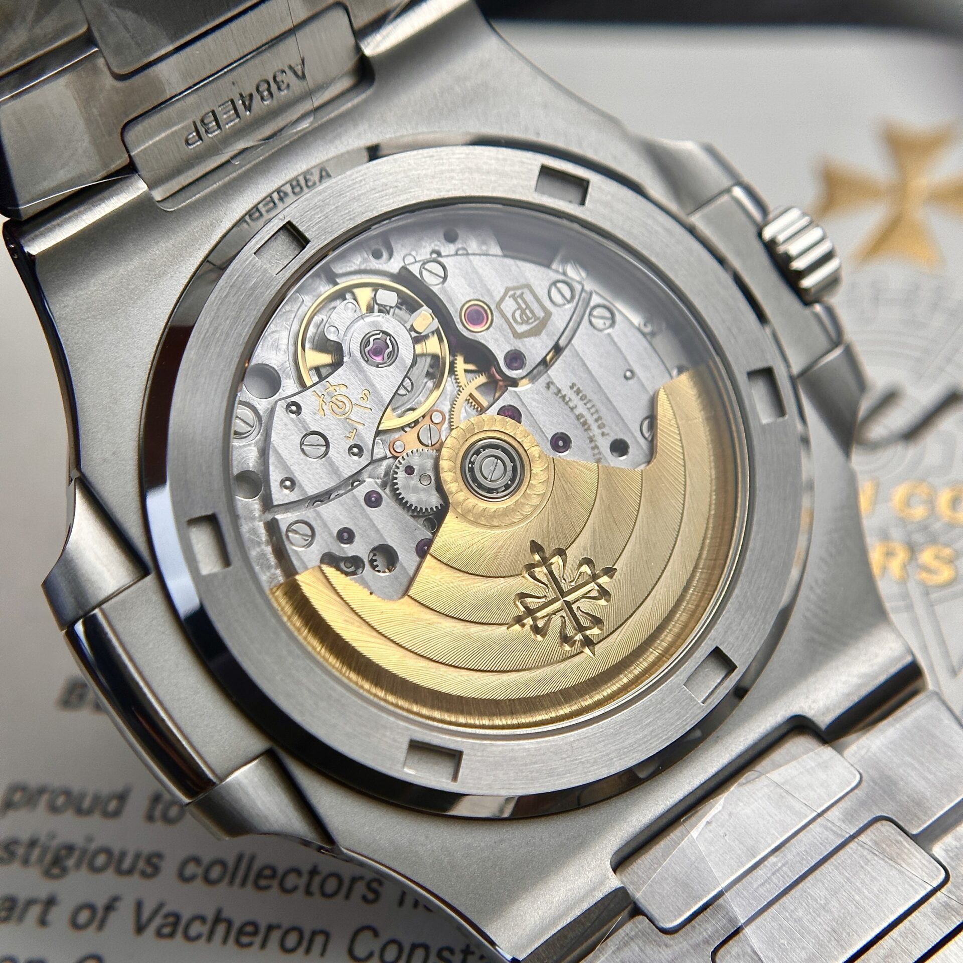 replica Patek Philippe Replica Watch Aquanaut 5167 Custom Moissanite Diamonds 3K Factory 40mm WATCHES 4 