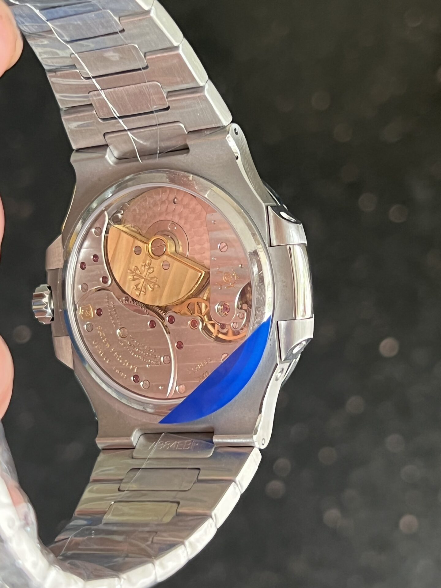 replica Patek Philippe Replica Watches Aquanaut 5168G Blue Rubber Strap GR Factory 42mm WATCHES 4 