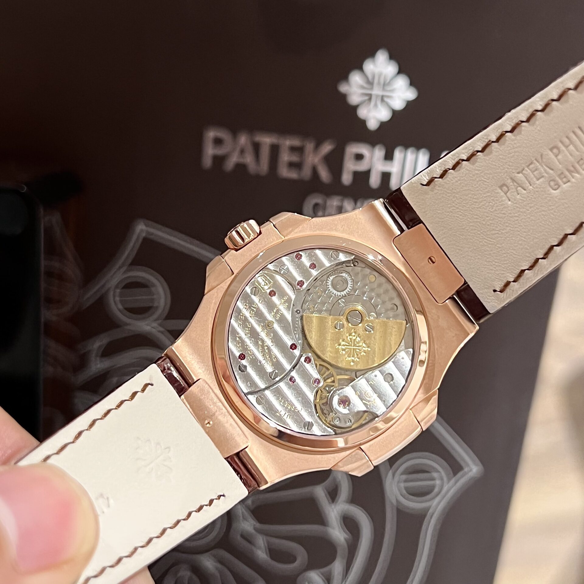 replica Patek Philippe Replica Watches Aquanaut 5168G Blue Rubber Strap GR Factory 42mm WATCHES 4 