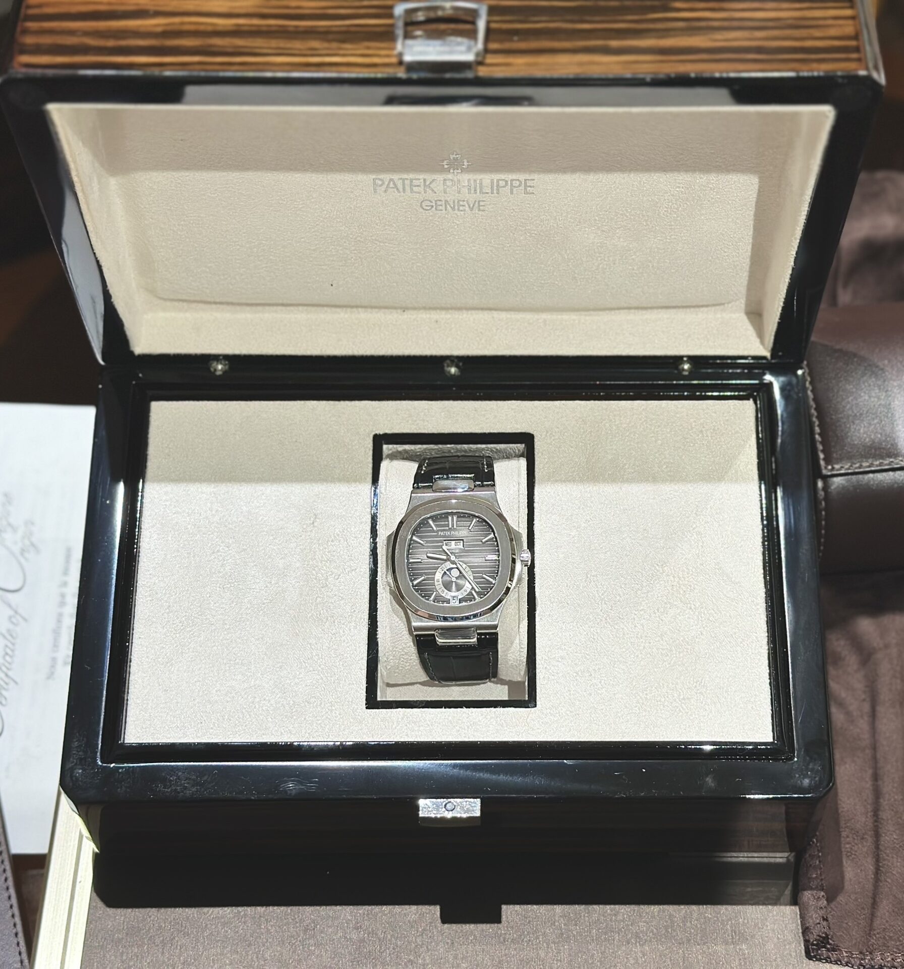 replica Patek Philippe Fake Watch Complications 5961P Dial Blue TW Factory 40.5mm WATCHES 4 