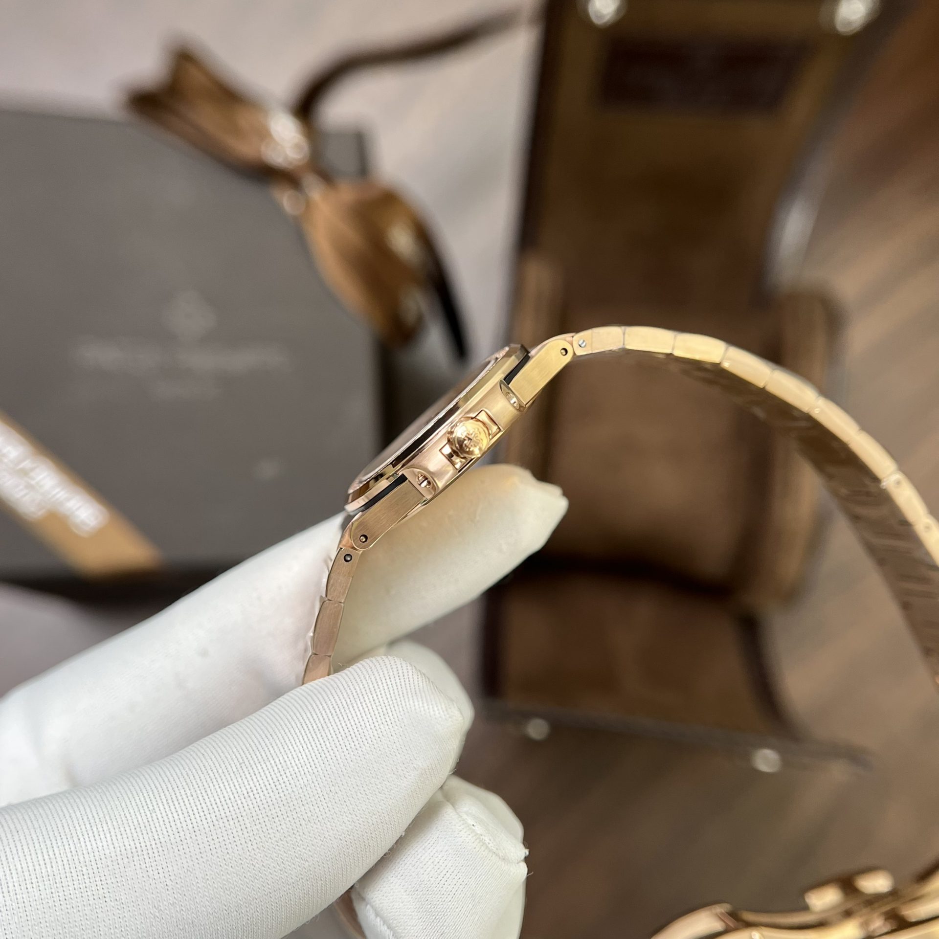 replica Patek Philippe Replica Watches Calatrava 5227R Leather Strap 3K Factory 39mm WATCHES 4 