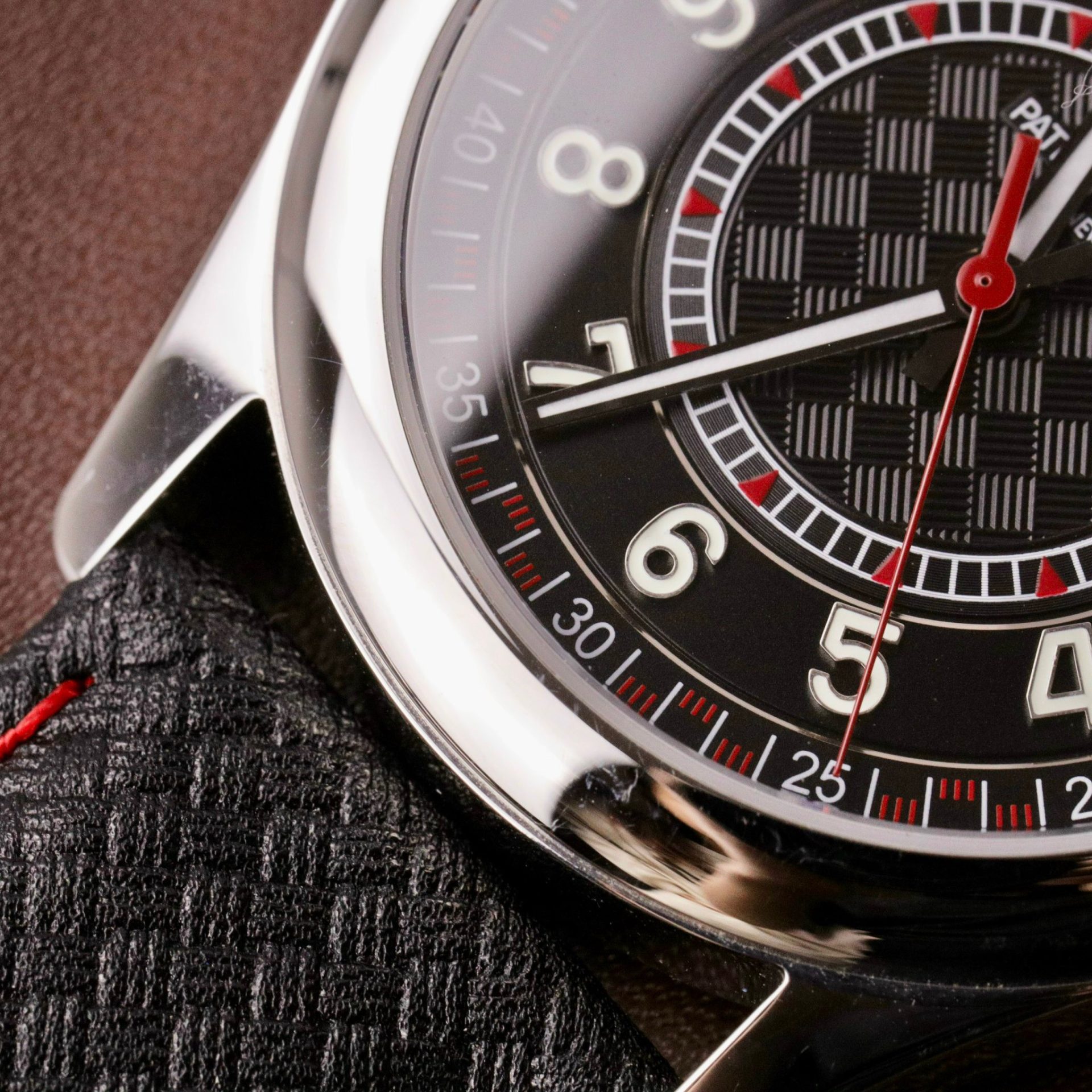 replica Patek Philippe Replica Watches Calatrava 5227R Leather Strap 3K Factory 39mm WATCHES 4 
