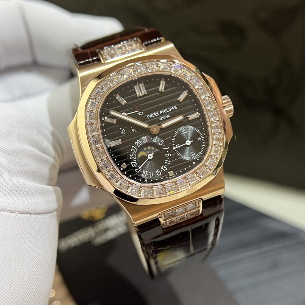 replica Patek Philippe Replica Watches Nautilus 7010 Womens Black Dial 32mm WATCHES 4 