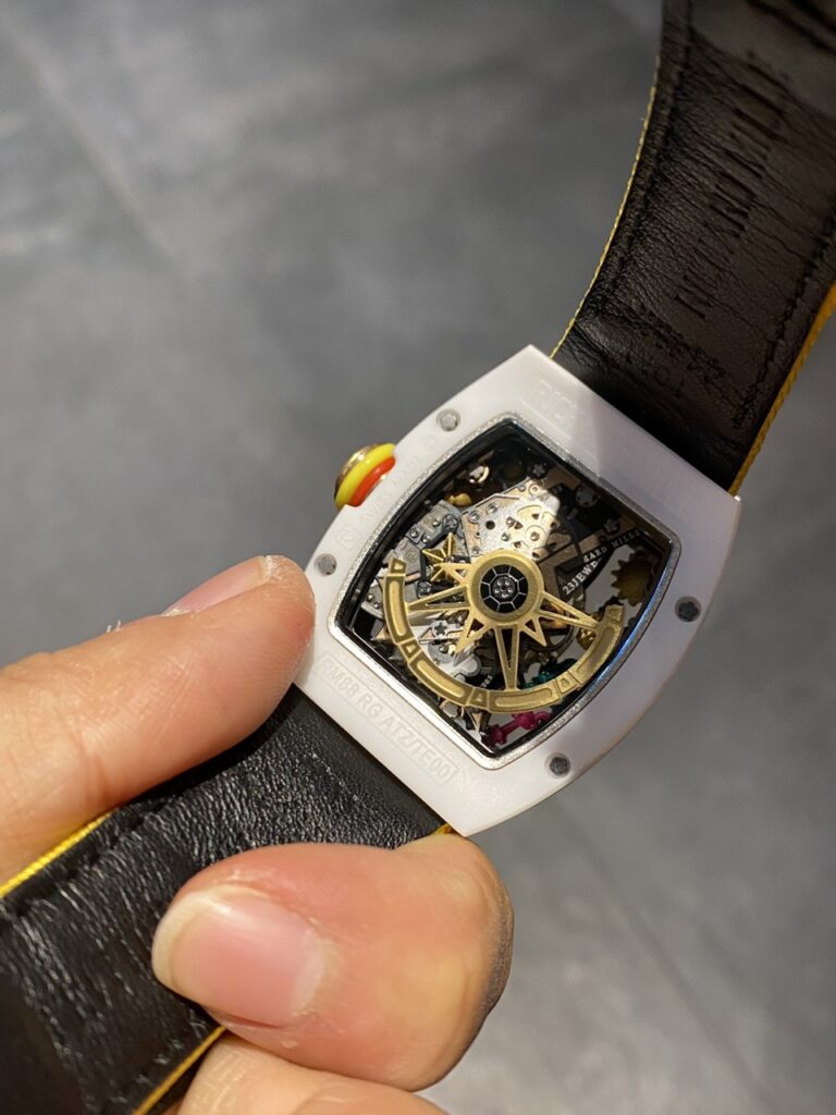 replica Richard Mille Replica Watch RM35-01 Carbon Rubber Strap BBR Factory 44mm WATCHES 4 