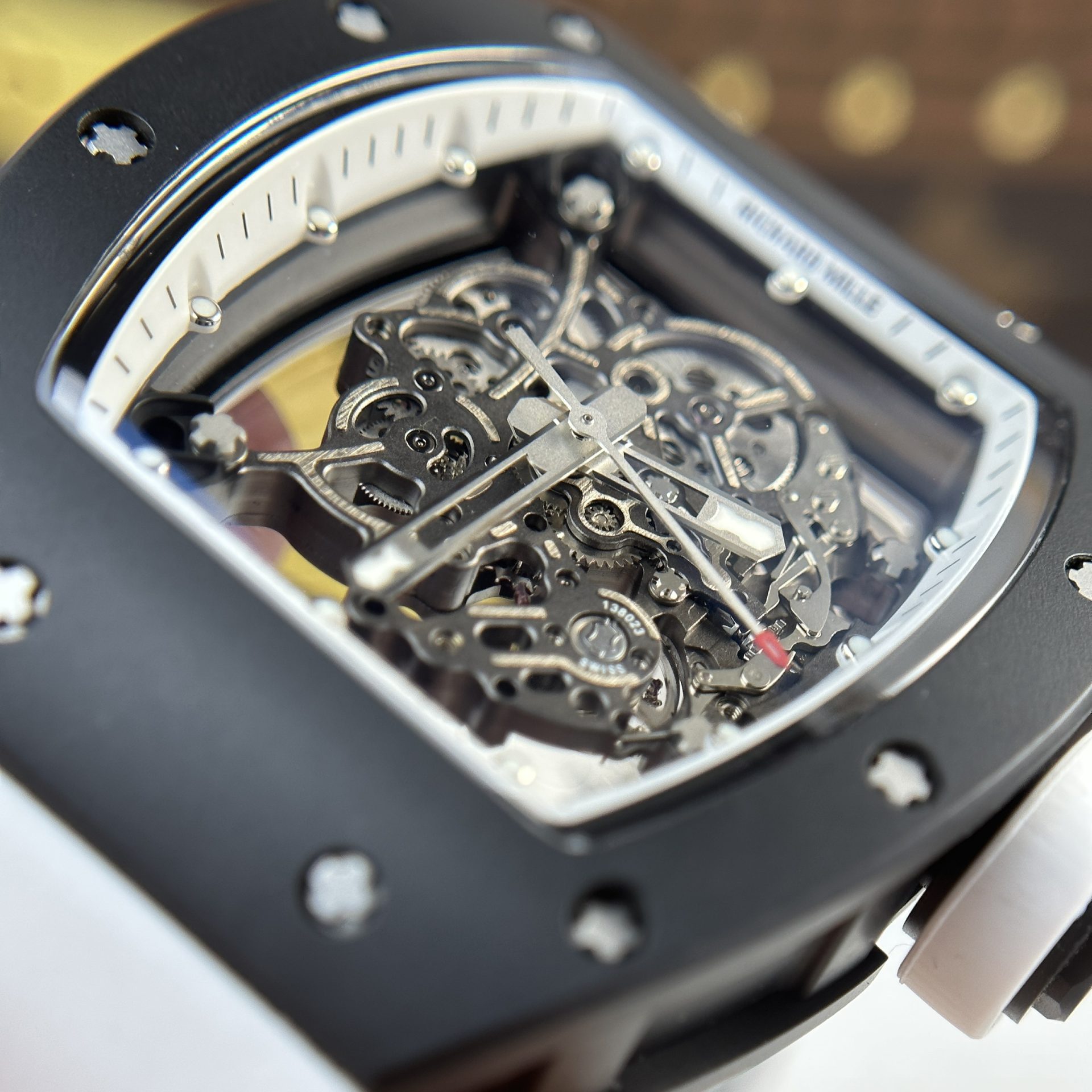 replica Richard Mille Fake Watch RM67-02 Carbon Shell Automatic 39x48mm WATCHES 4 