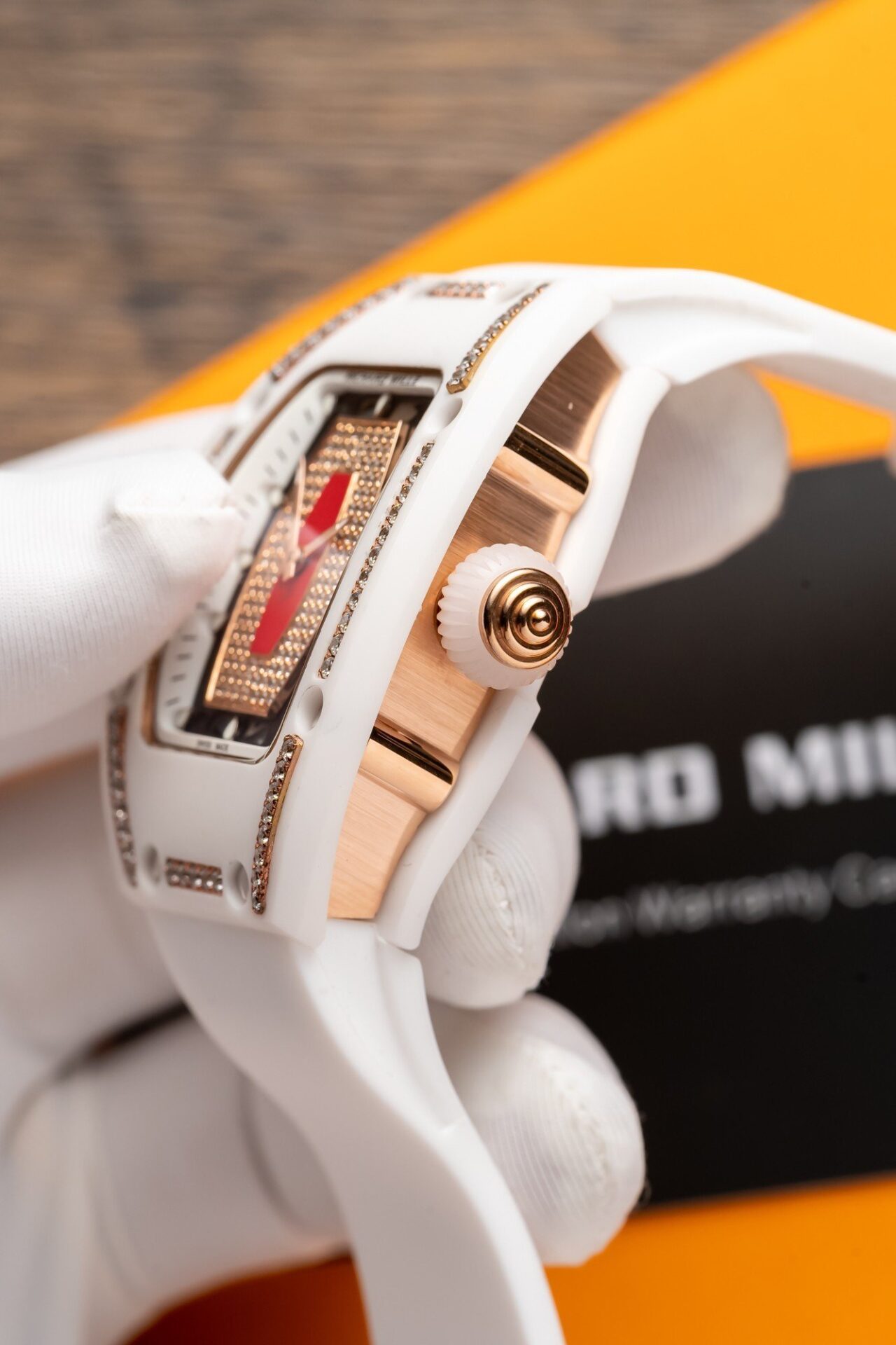 replica Richard Mille Replica Watch RM38-02 Tourbillon Rubber Strap 43.7mm WATCHES 4 