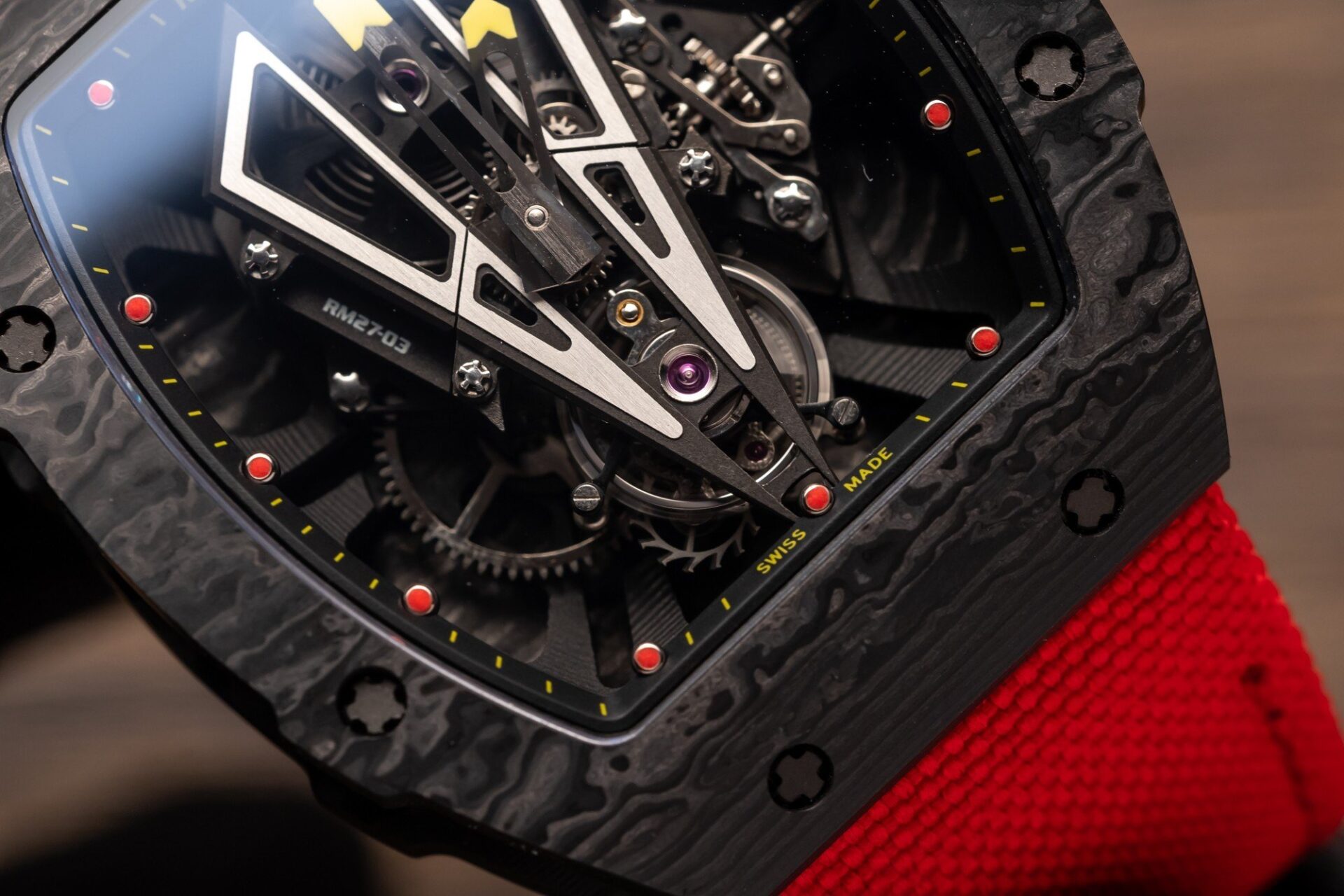 replica Richard Mille Replica Watch RM21-01 Tourbillon Carbon RM Factory 43mm WATCHES 4 