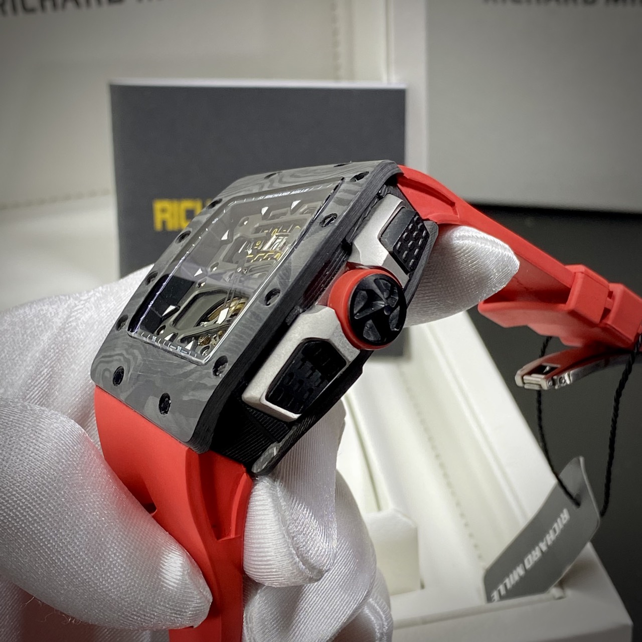 replica Richard Mille Replica Watch RM67-01 Rubber Strap 40mm WATCHES 4 