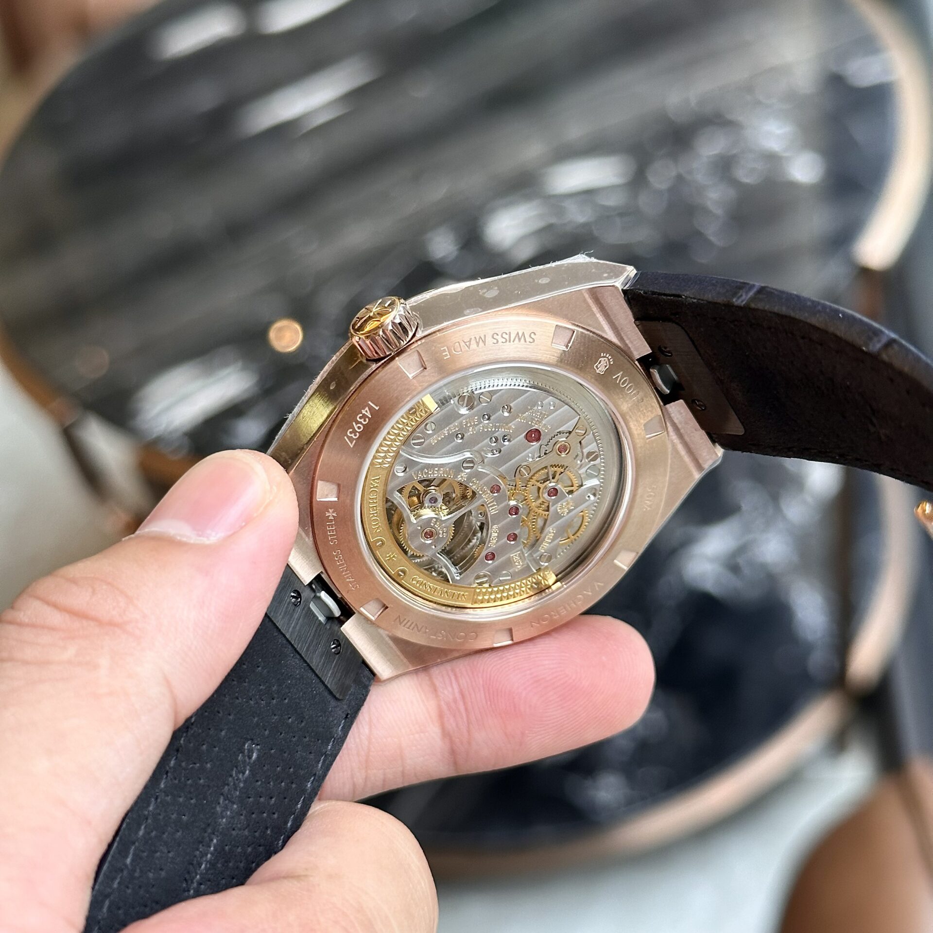 replica Vacheron Constantin Historiques 222 Replica Watch Black Dial 8F Factory 37mm WATCHES 4 