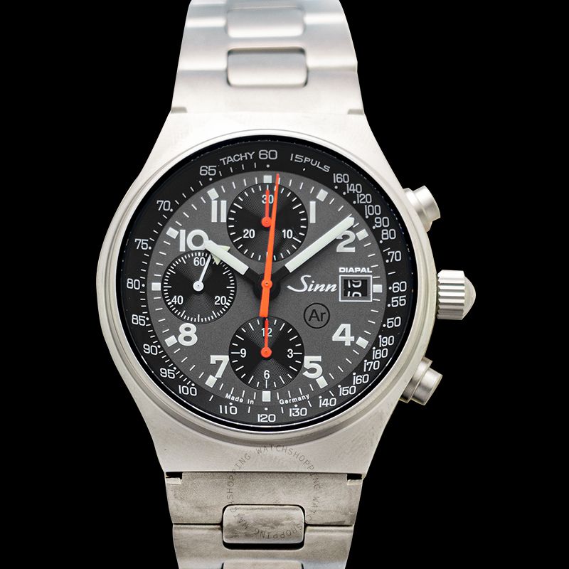 replica Sinn Instrument Chronographs 144.068-Solid-2LSS WATCHES 4 