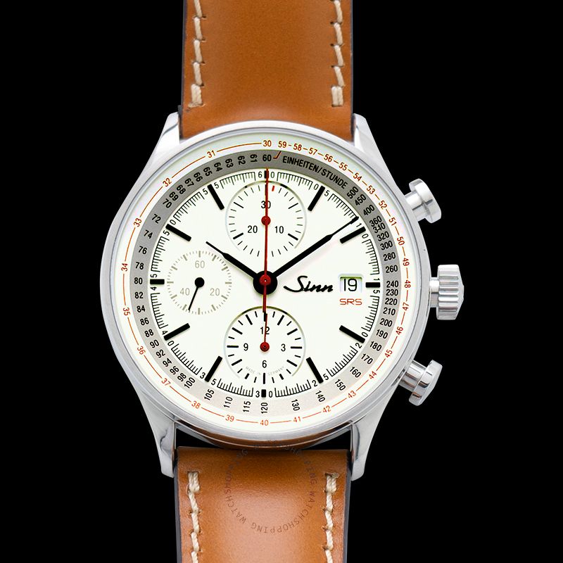 replica Sinn Instrument Chronographs 910.020-Leather-Horsehide-Brw-CSW WATCHES 4 