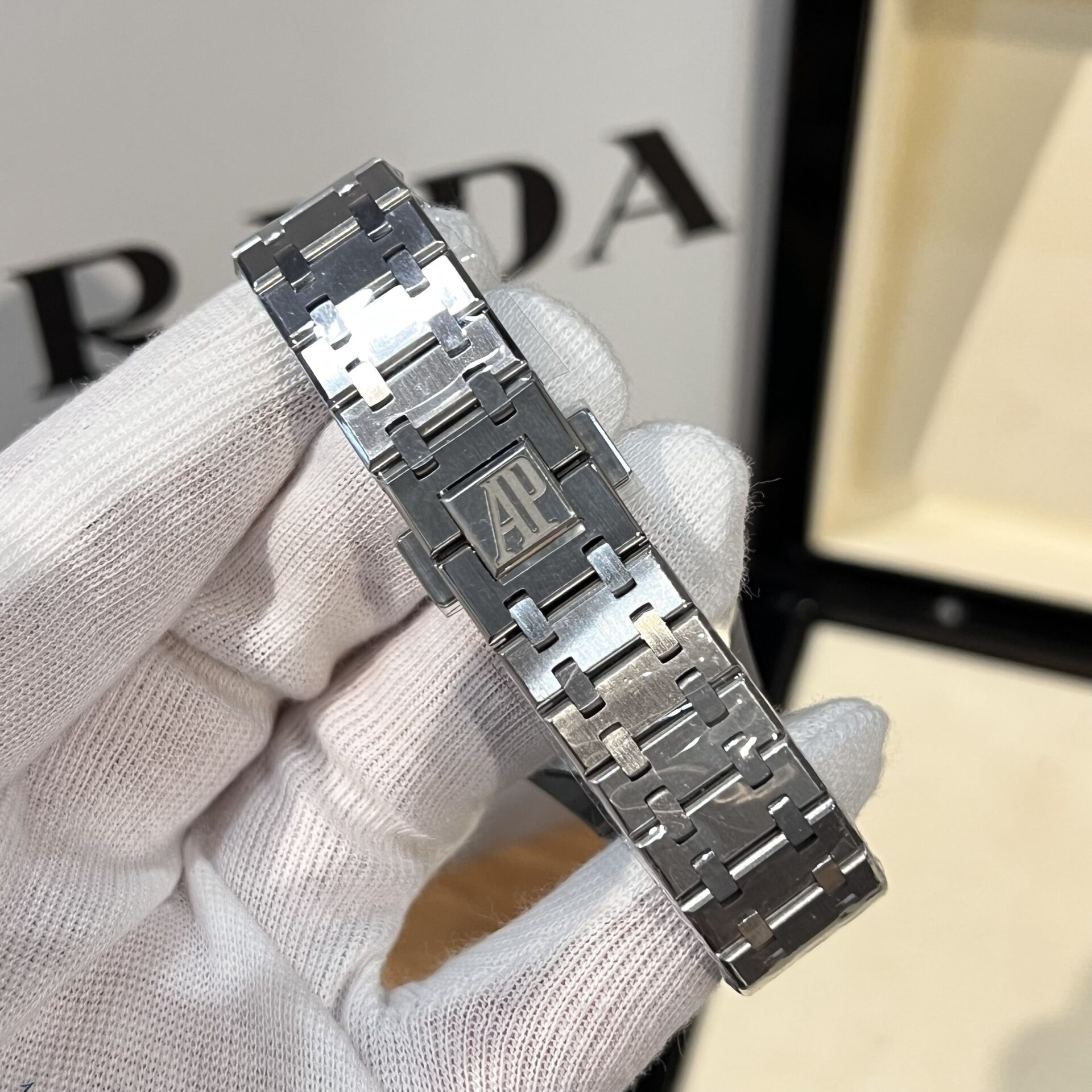 replica Audemars Piguet Replica Watch Royal Oak 15720ST Blue Dial IP Factory 41mm WATCHES 5 