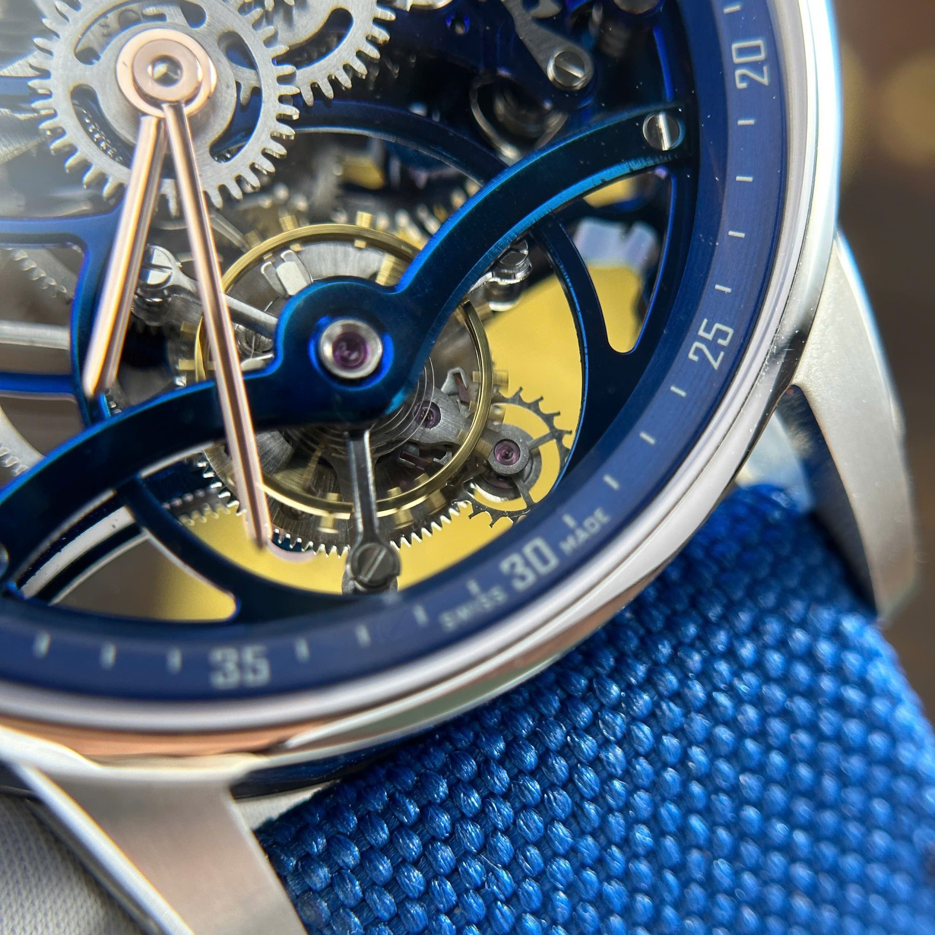 replica Audemars Piguet Fake Watch Royal Oak 15450ST Dial Blue APS Factory 37mm WATCHES 5 