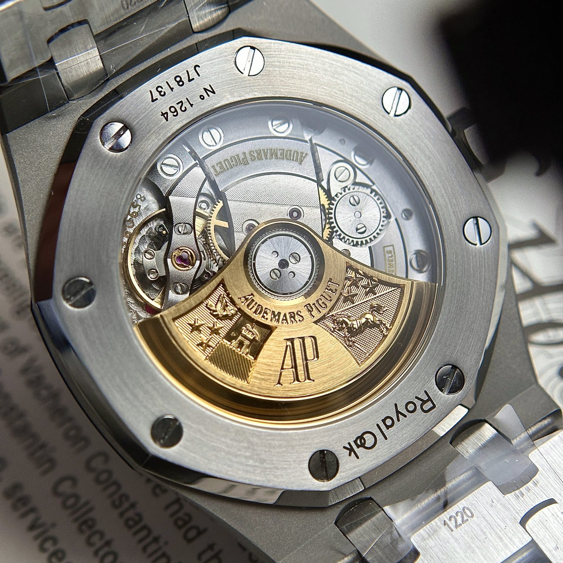 replica Audemars Piguet Replica Watches Royal Oak 26331 Frosted Gold 41mm WATCHES 5 