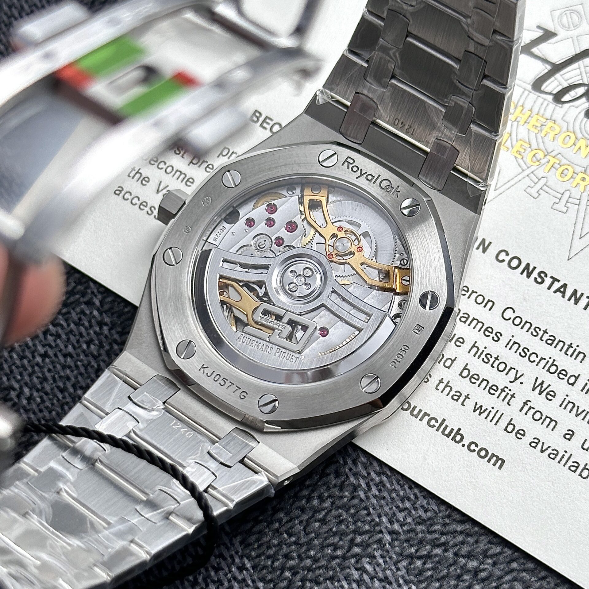 replica Audemars Piguet Replica Watch Royal Oak 15720ST Black Dial IP Factory 42mm WATCHES 5 