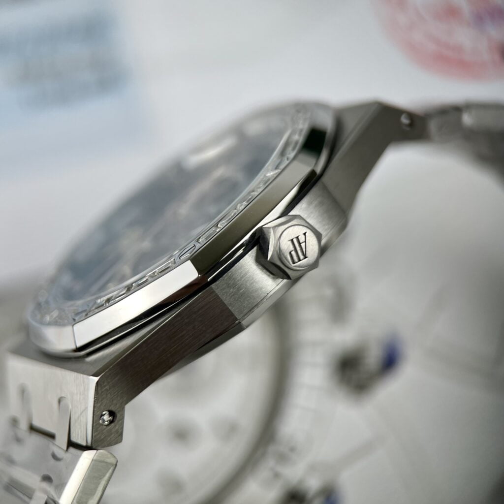replica Audemars Piguet Replica Watches Royal Oak Jumbo Extra-Thin 15202ST Blue Dial 39mm WATCHES 5 