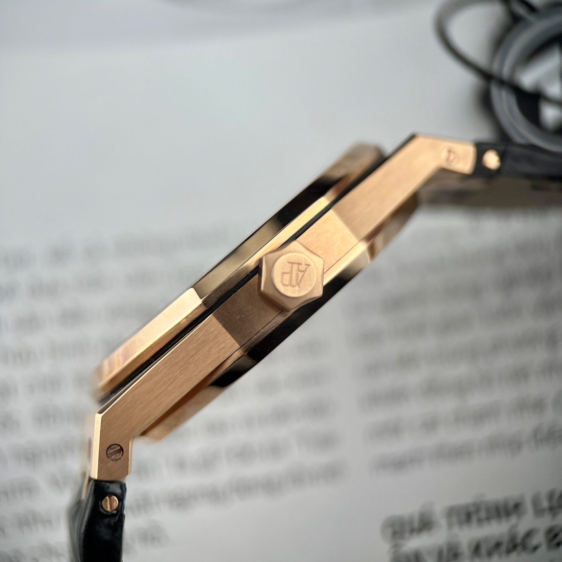 replica Audemars Piguet Replica Watches Royal Oak 26331 Frosted Gold 41mm WATCHES 5 