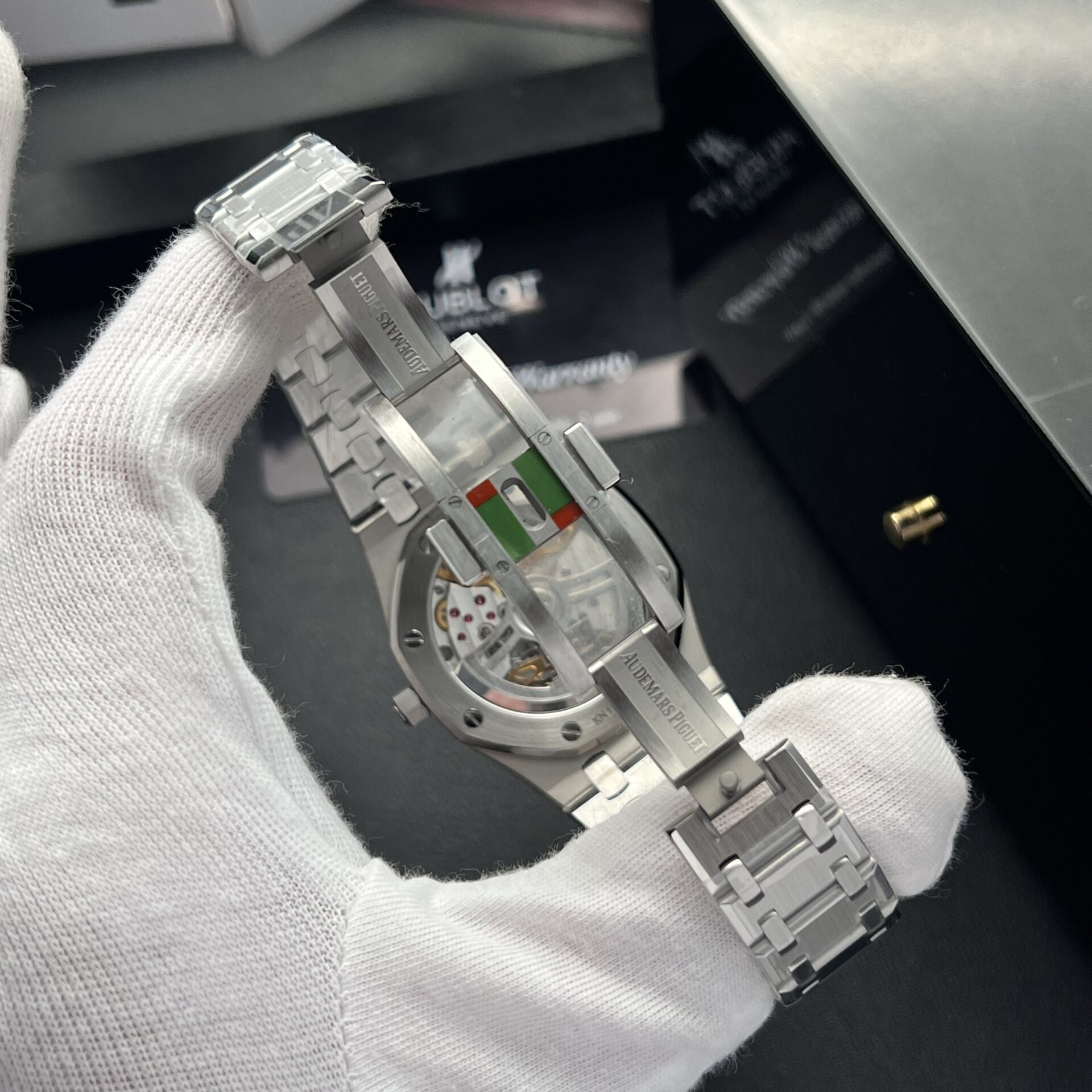 replica Audemars Piguet Replica Watches Royal Oak 15450ST Dial White APS Factory 37mm WATCHES 5 