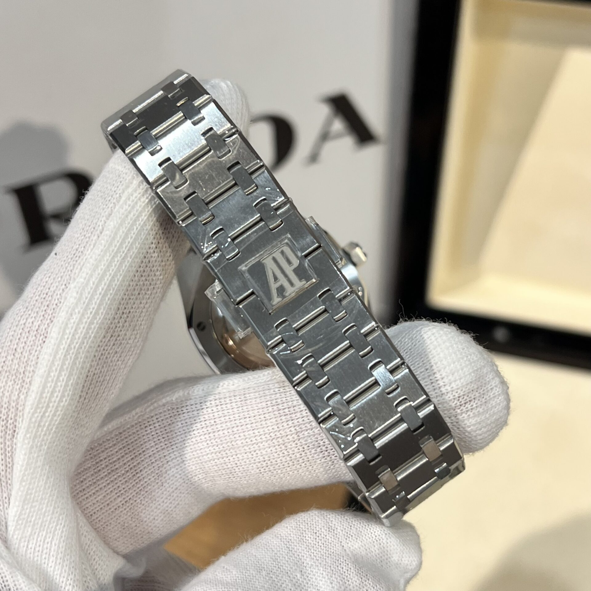 replica Audemars Piguet Replica Watch Royal Oak 15720ST Blue Dial IP Factory 41mm WATCHES 5 