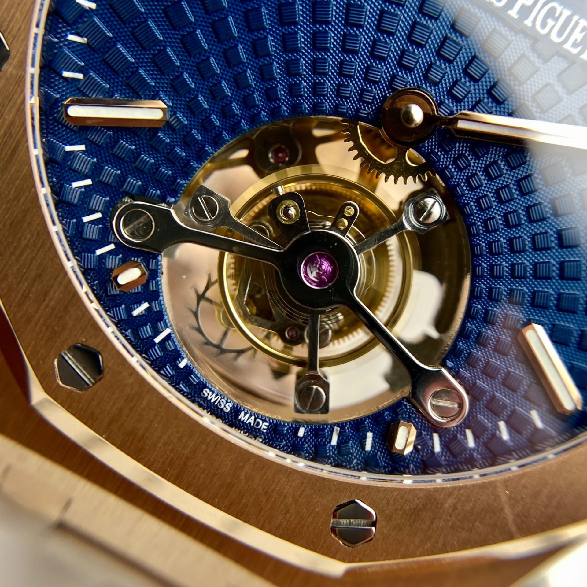 replica Audemars Piguet Replica Watch Royal Oak 15400 Carbon Dial Black 41mm WATCHES 5 