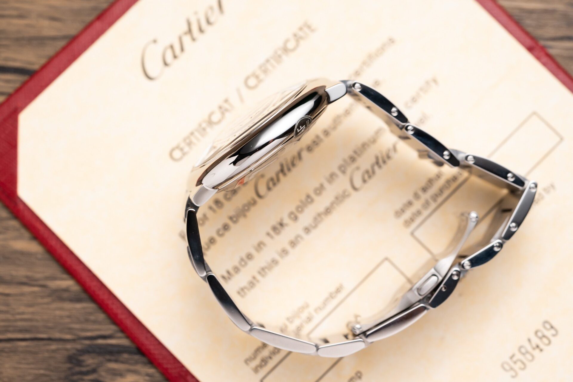 replica Cartier Santos WSSA0029 Replica 1:1 Watch BV Factory 35mm WATCHES 5 