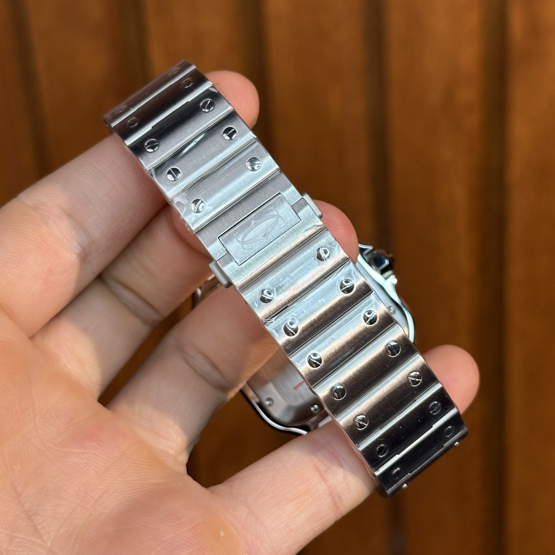 replica Cartier Replica Watch Santos Custom Moissanite Diamonds BV Factory 39.8mm WATCHES 5 