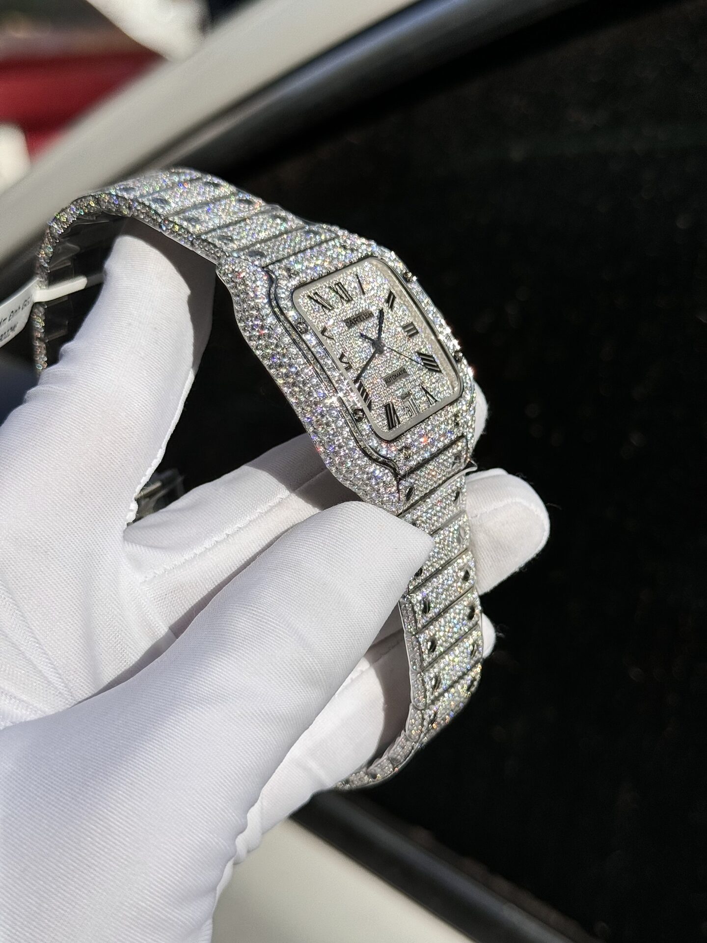 replica Cartier Ronde Natural Diamond Replica 1:1 Watch For Women 36mm WATCHES 5 