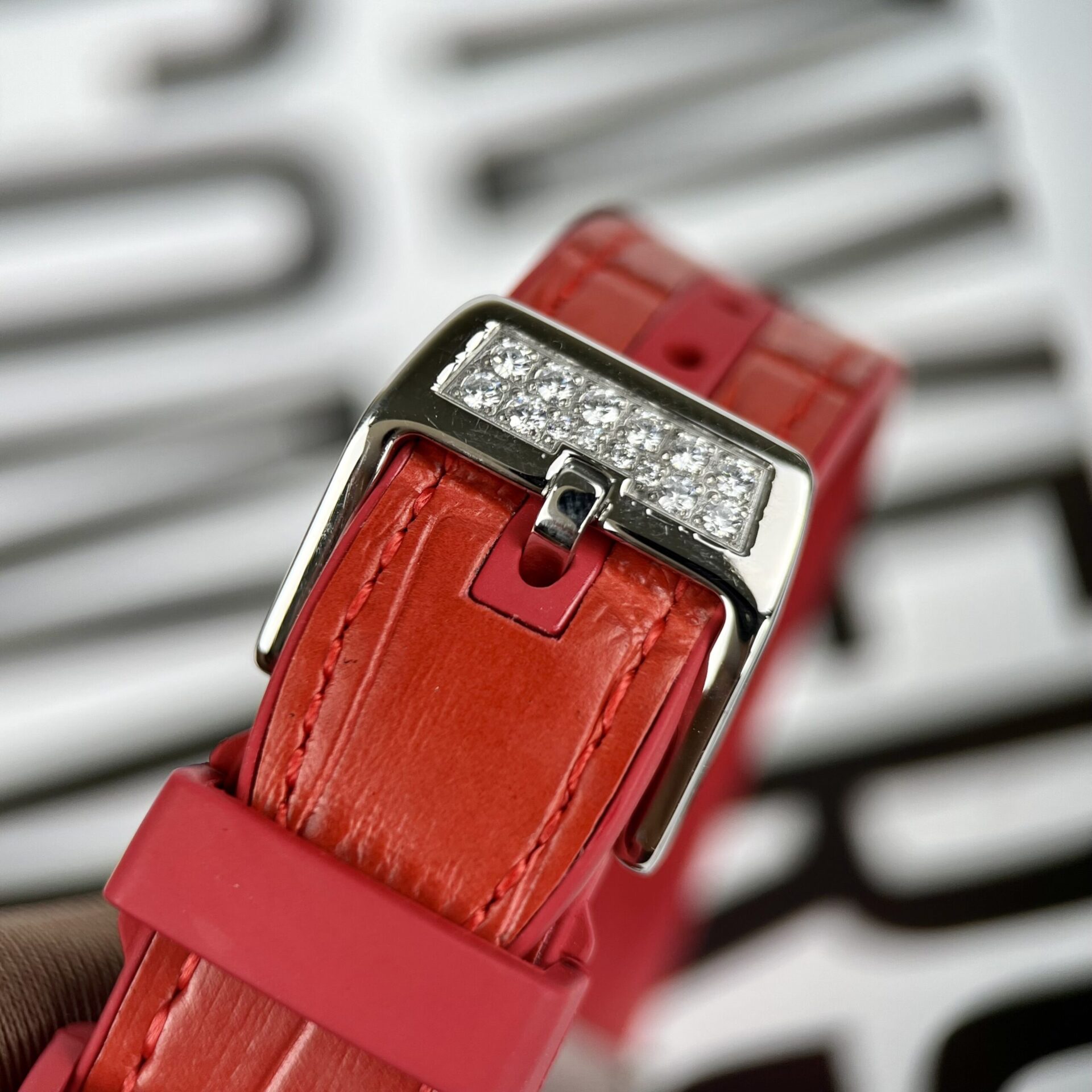 replica Franck Muller Vanguard V45 Replica Watch With Full RoseGold Diamonds ABF 45mm WATCHES 5 