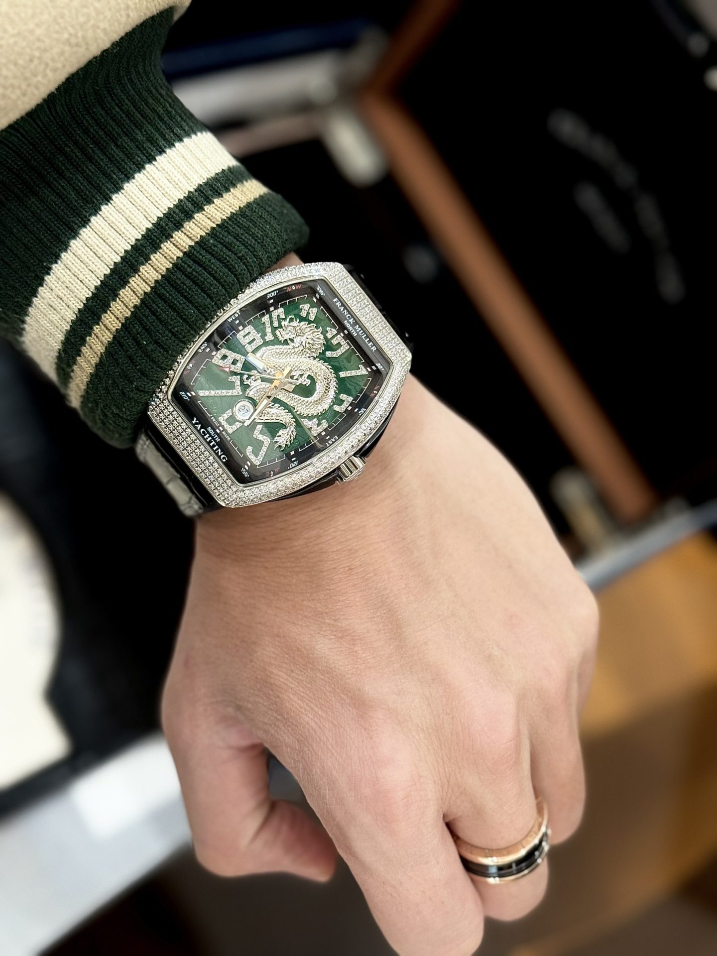 replica Franck Muller Replica Watch V45 Black Dial ABF Factory 45mm WATCHES 5 