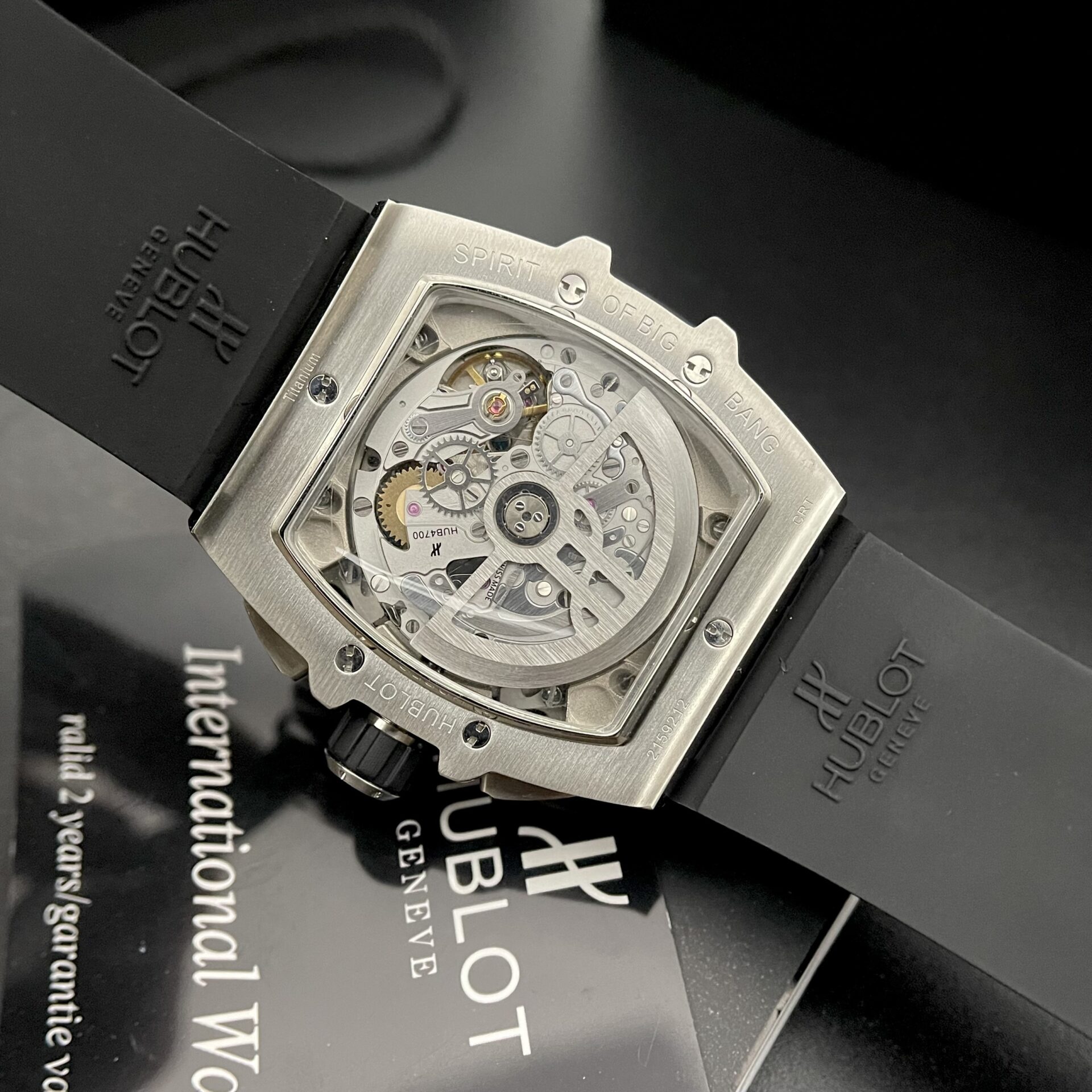 replica Hublot Replica Watches Square Bang Unico Ceramic White BBF Factory 42mm WATCHES 5 