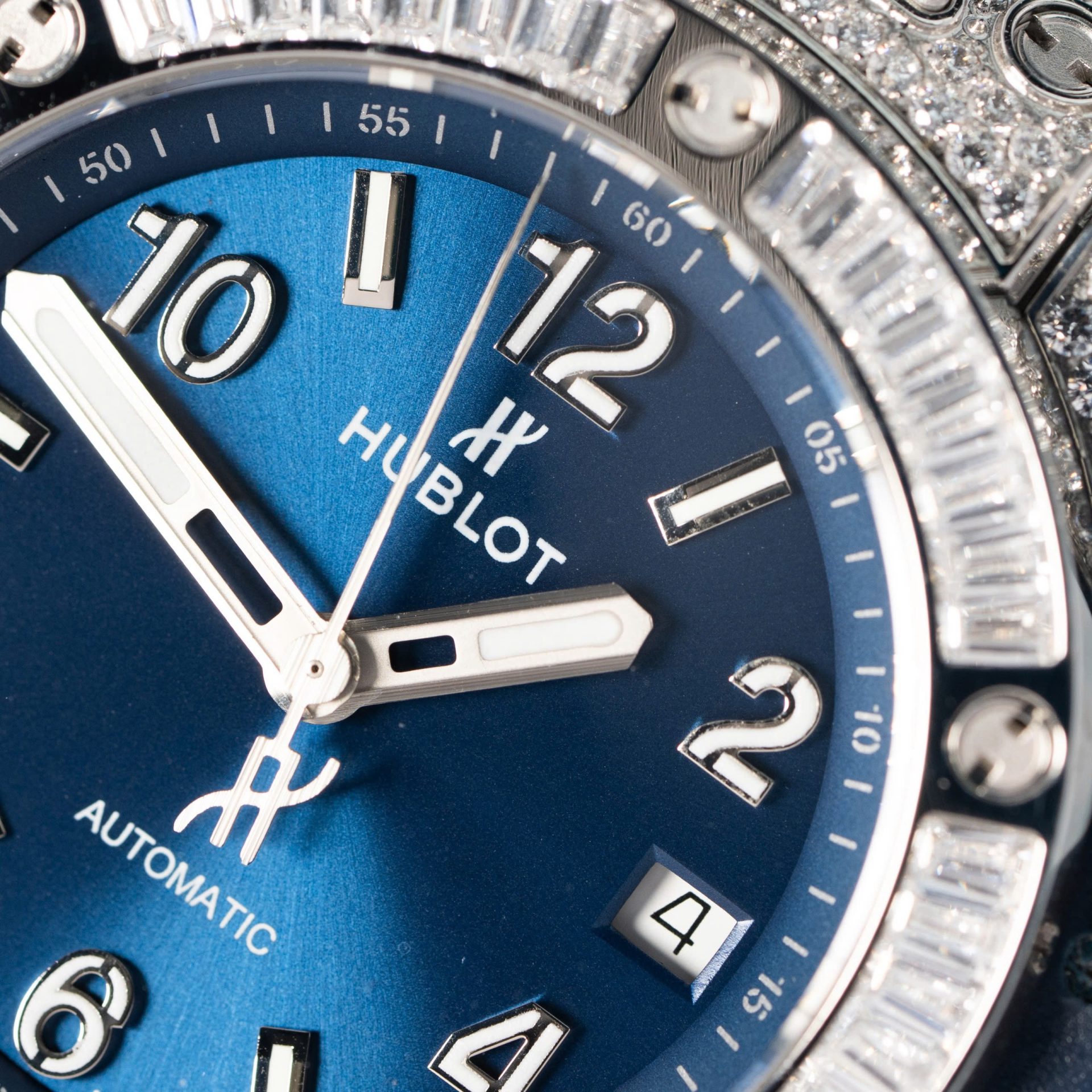 replica Hublot Best Replica Watch Square Bang King Gold Custom Moissanite Diamonds BBF 42mm WATCHES 5 
