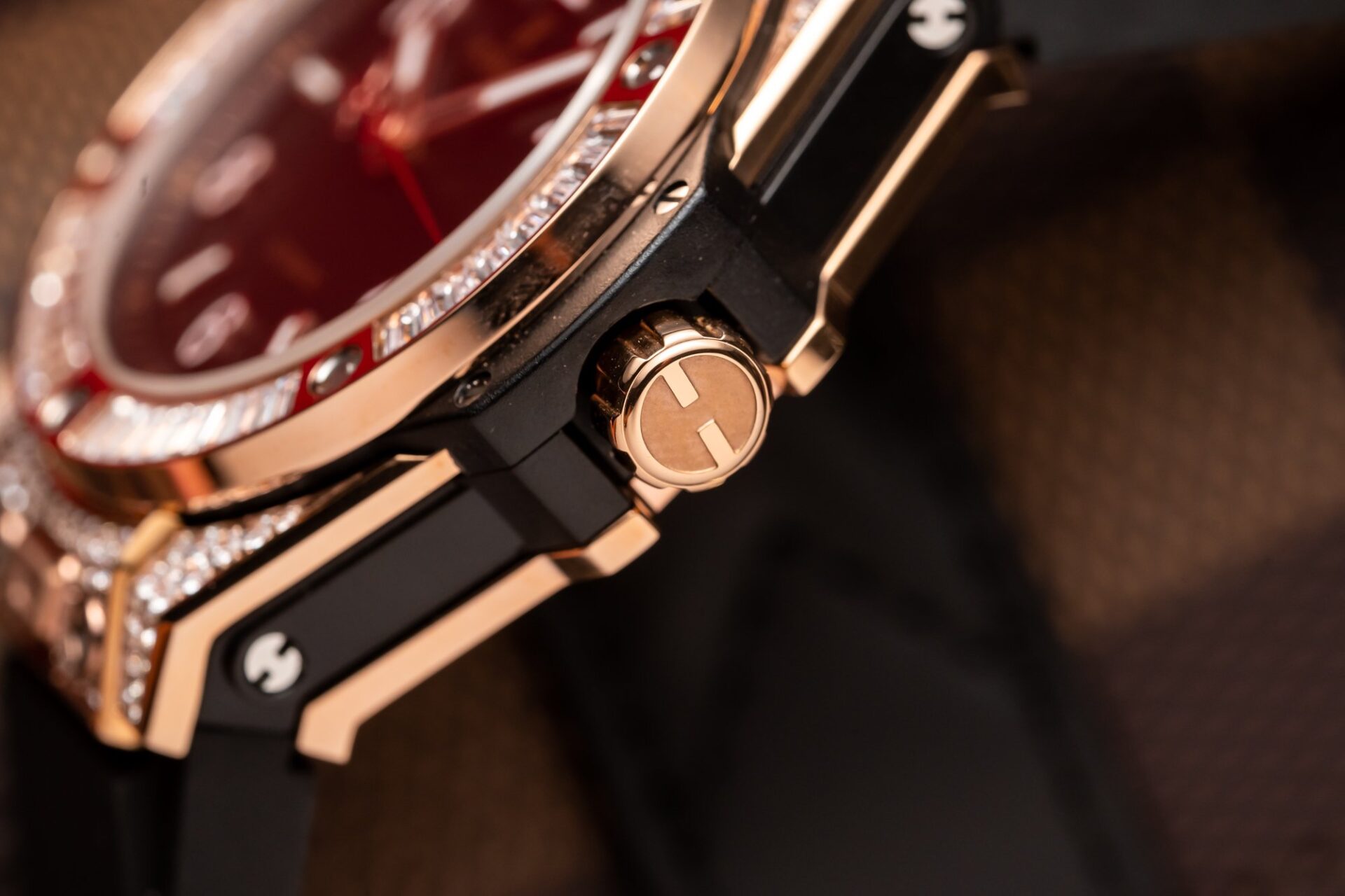 replica Hublot Replica Watches Big Bang Sang Bleu ll King Gold Black Dial BBF 45mm WATCHES 5 