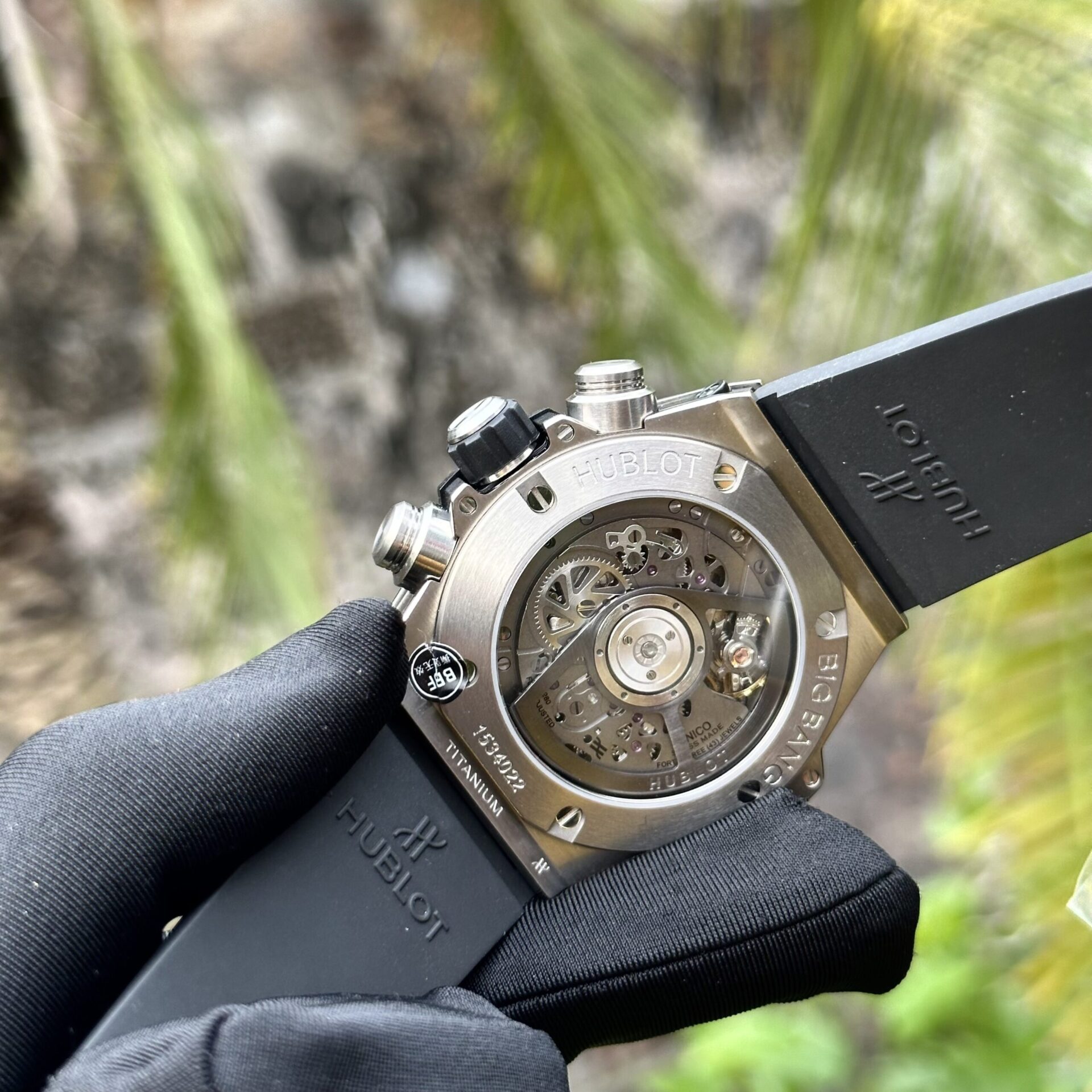replica Hublot Best Replica Watch Big Bang Unico White Ceramic Rubber Strap BBF Factory 42mm WATCHES 5 