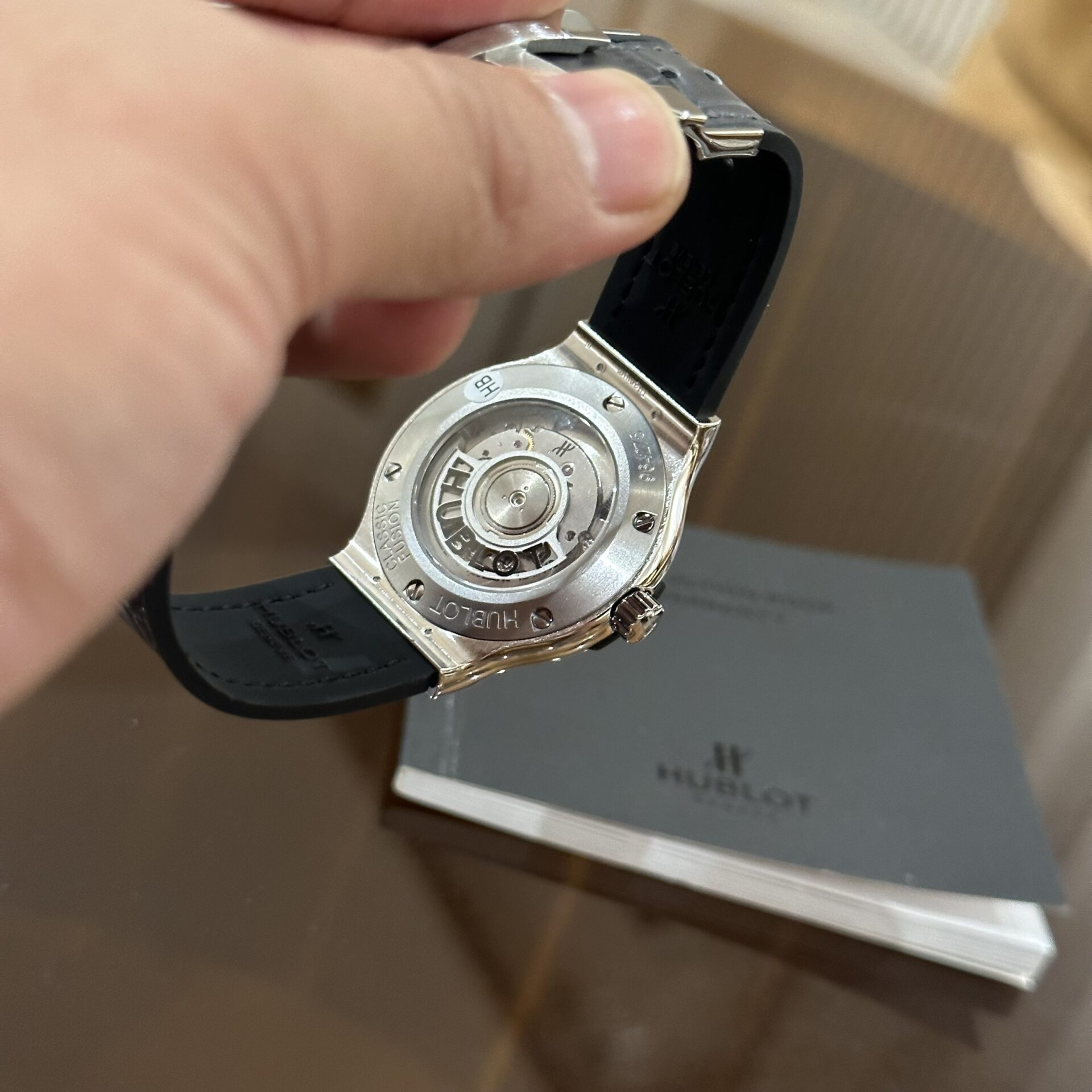 replica Hublot Clone Watch Big Bang Chronograph Blue Dial 44mm WATCHES 5 