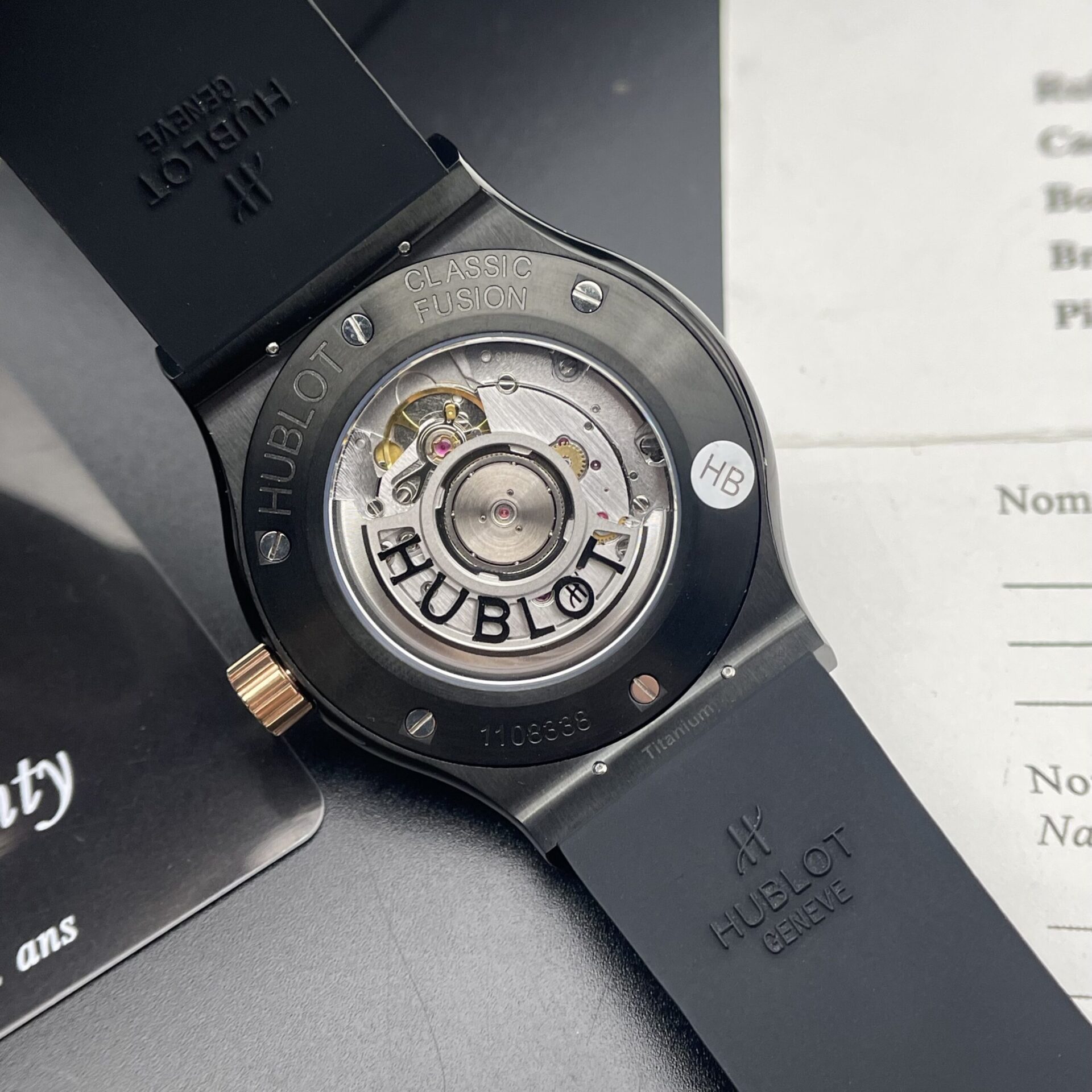 replica Hublot Replica Watch Spirit Of Big Bang King Gold Black Dial 42mm WATCHES 5 
