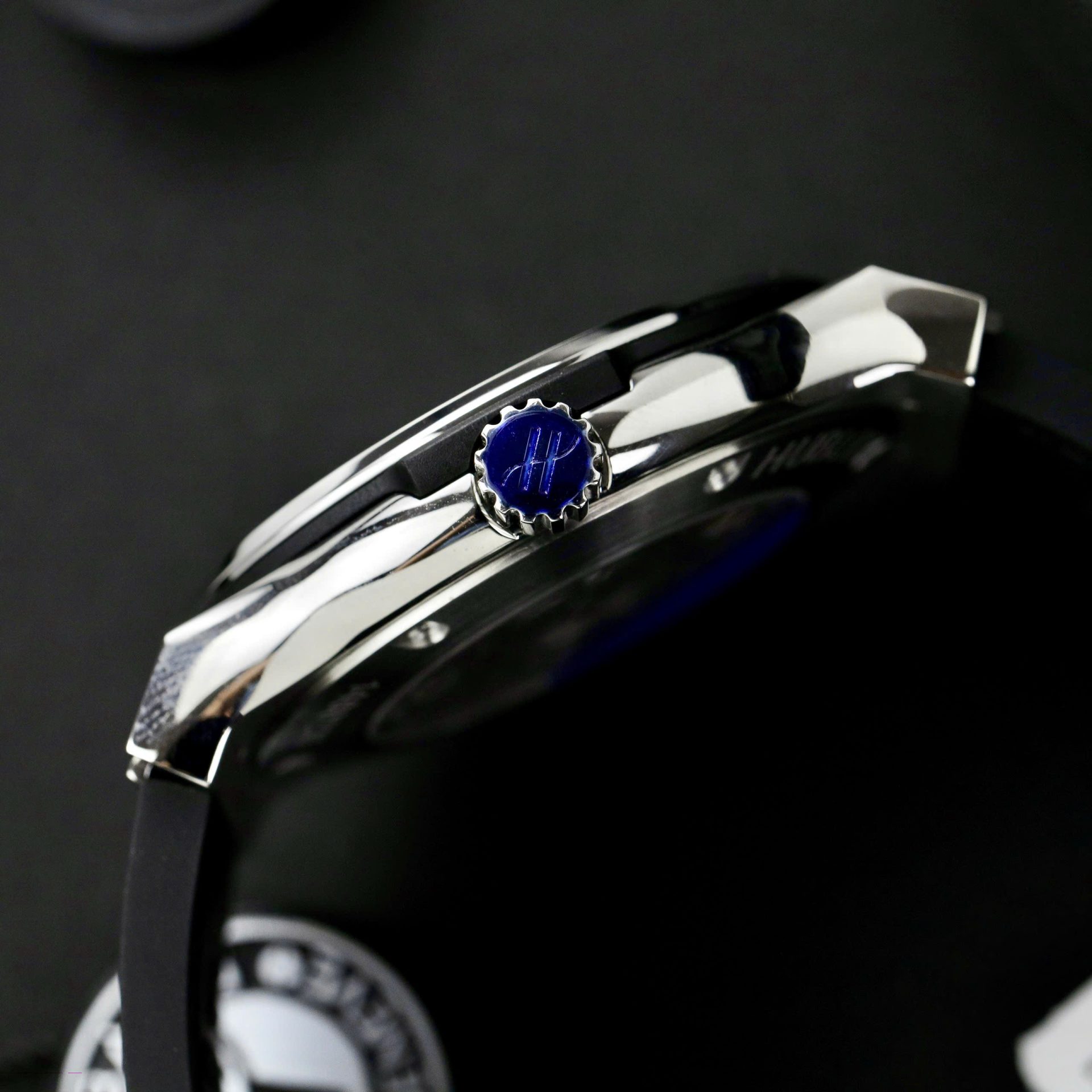 replica Hublot Replica Watch Big Bang Sang Bleu II Titanium Black Dial BBF 45mm WATCHES 5 