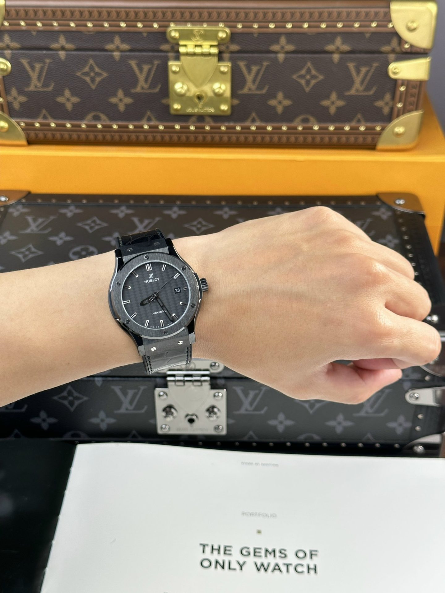 replica Hublot Replica Watch Spirit Of Big Bang Chronograph King Gold 42mm WATCHES 5 