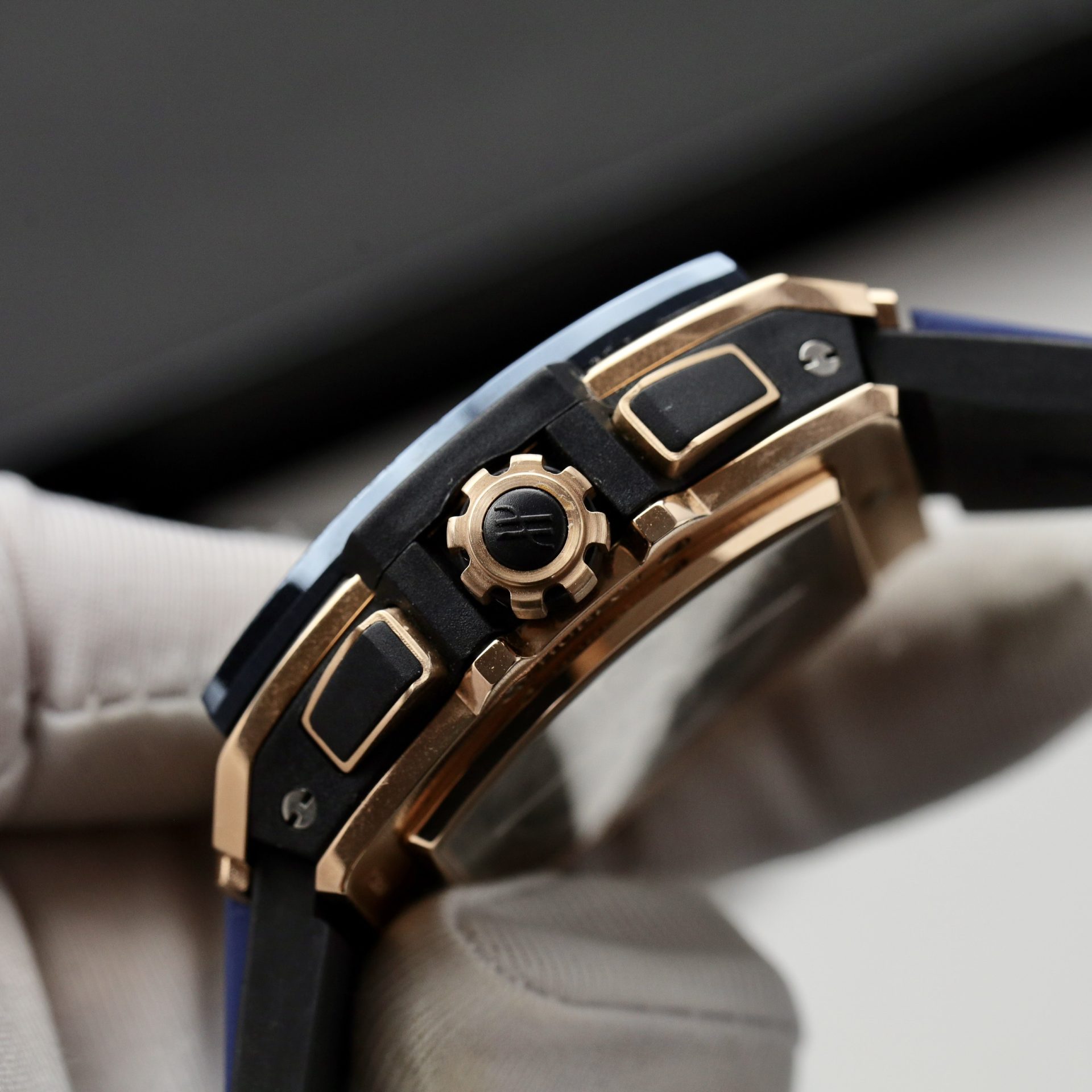replica Hublot Best Replica Watch Square Bang King Gold Custom Moissanite Diamonds BBF 42mm WATCHES 5 