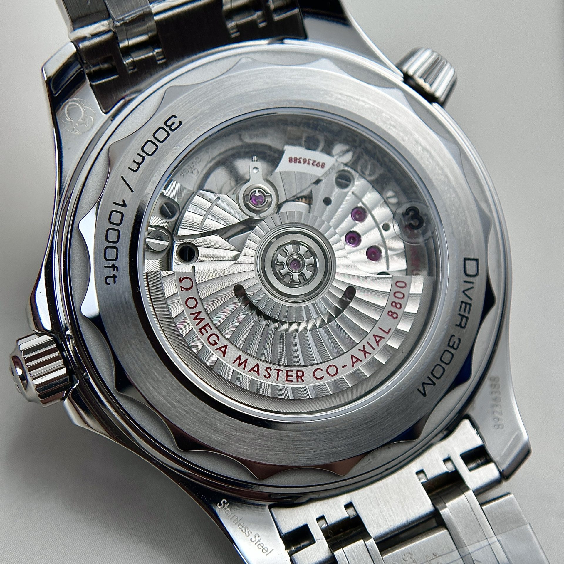 replica Omega Replica Watch Speedmaster Co-Axial Moonphase Blue Dial 44mm WATCHES 5 
