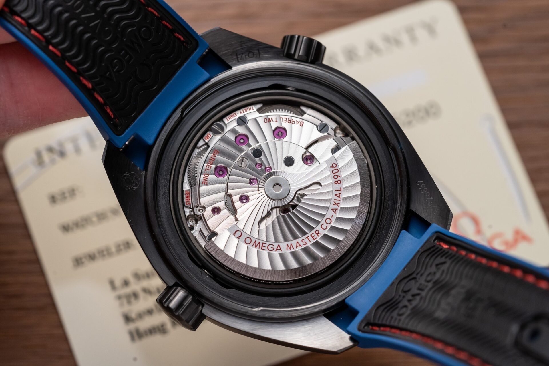 replica Omega Seamaster Planet Ocean Replica Watch Black Dial VS Factory 39.5mm WATCHES 5 
