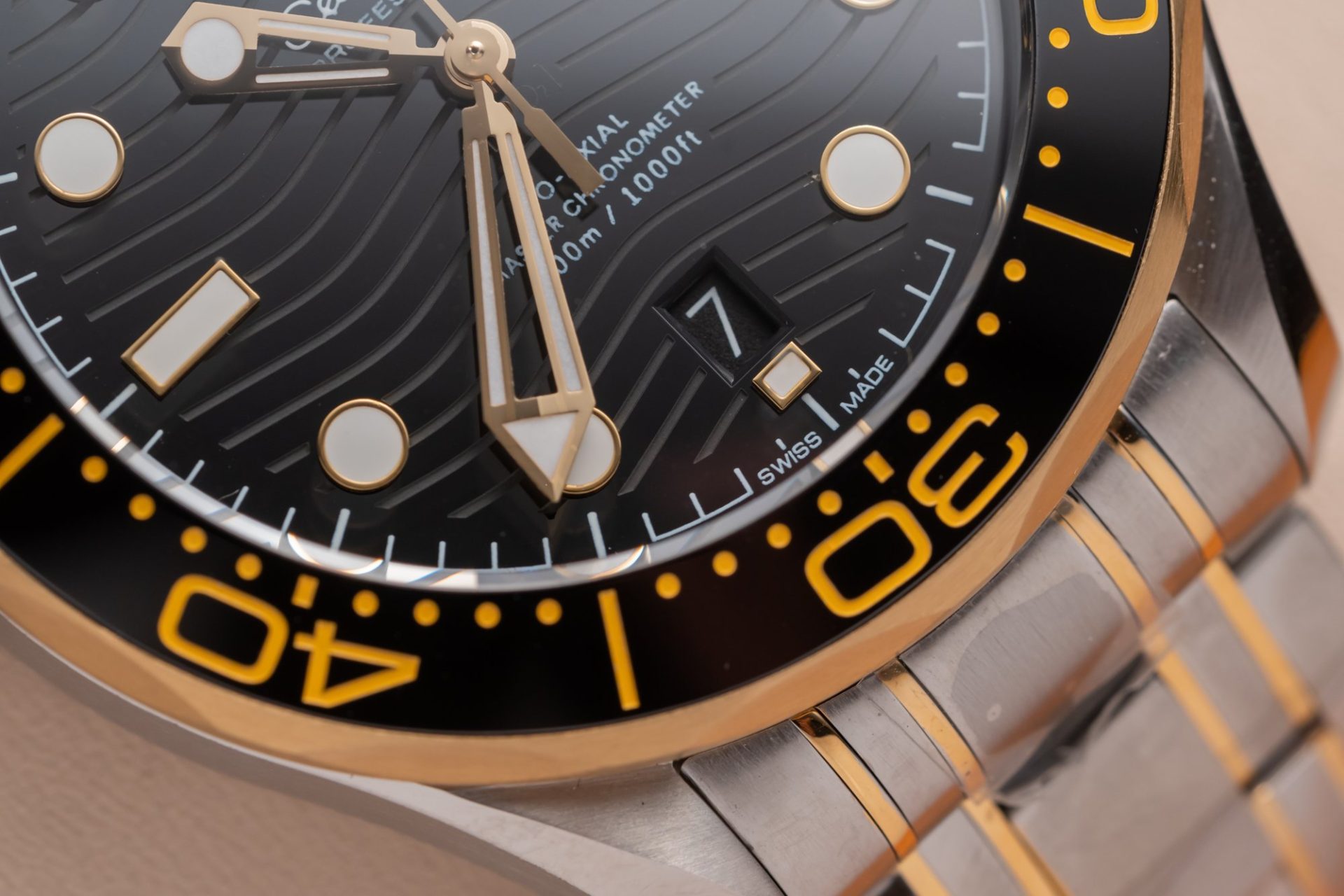 replica Omega Best Replica Watch Seamaster Aqua Terra Blue Dial Rubber Strap 43mm WATCHES 5 
