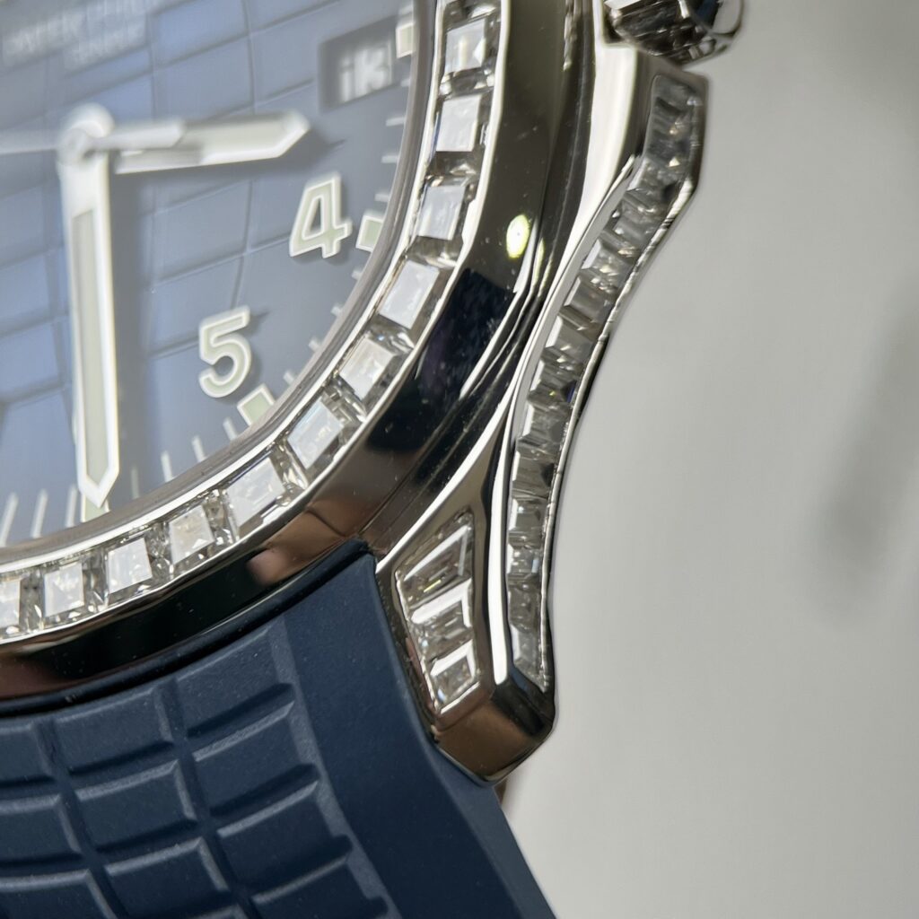 replica Patek Philippe Best Replica Watch Nautilus 5719 Custom CVD Diamond And White Gold 40mm WATCHES 5 