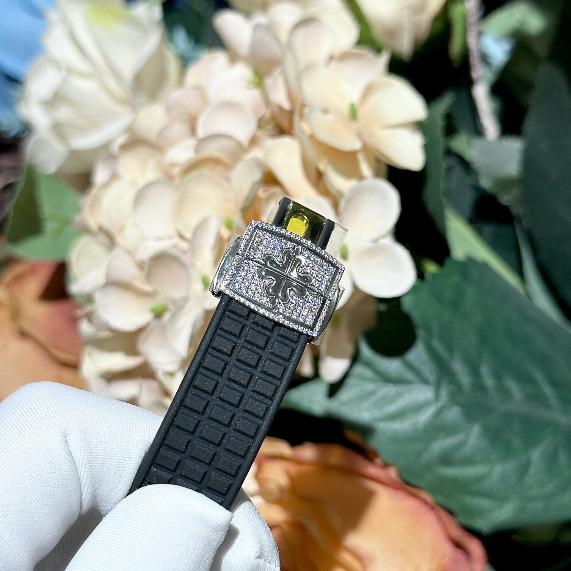 replica Patek Philippe Best Replica Watch Nautilus 5719 Custom Full Moissanite Diamonds 40mm WATCHES 5 
