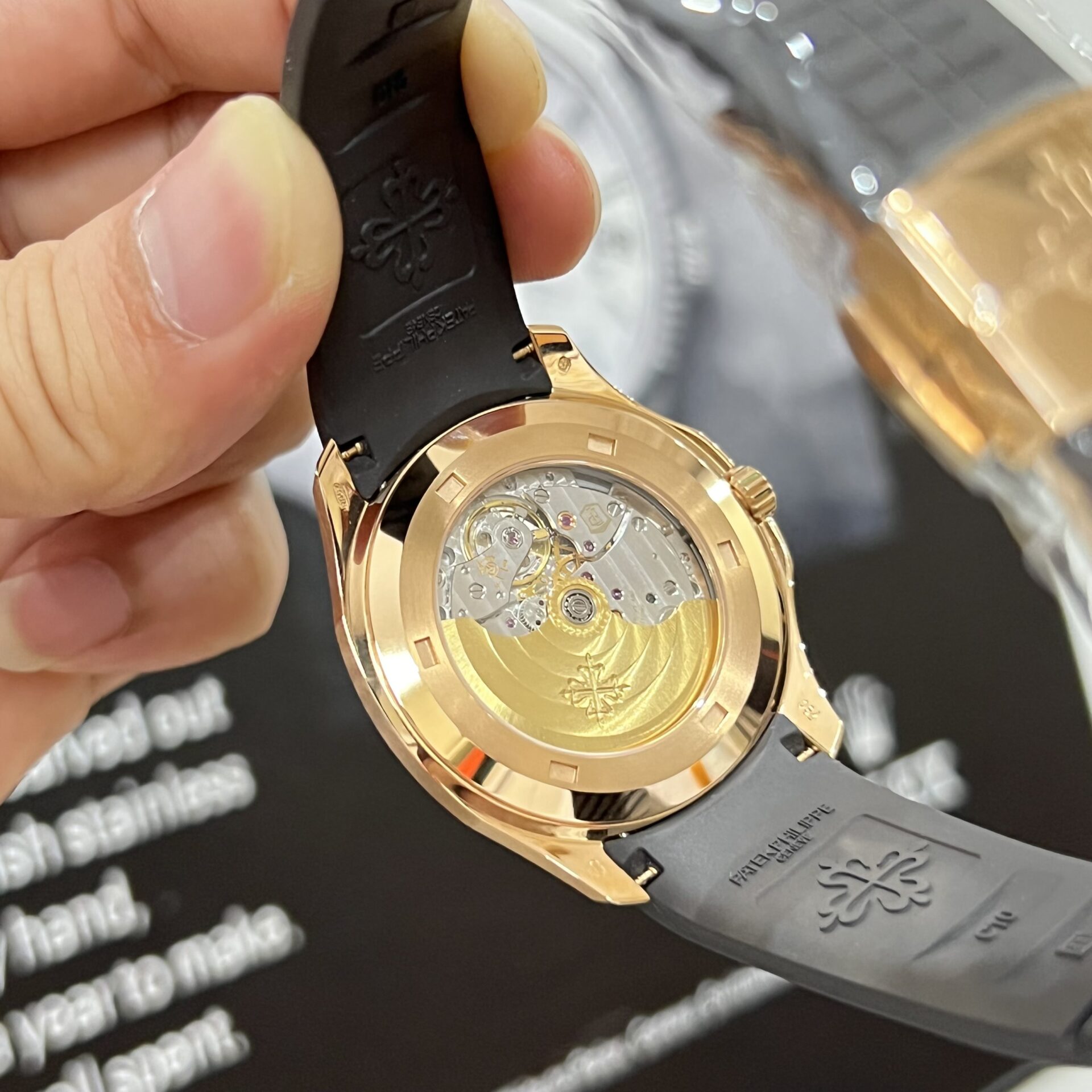 replica Patek Philippe Replica Watch Complications 5961R Dial Black TW Factory 40.5mm WATCHES 5 