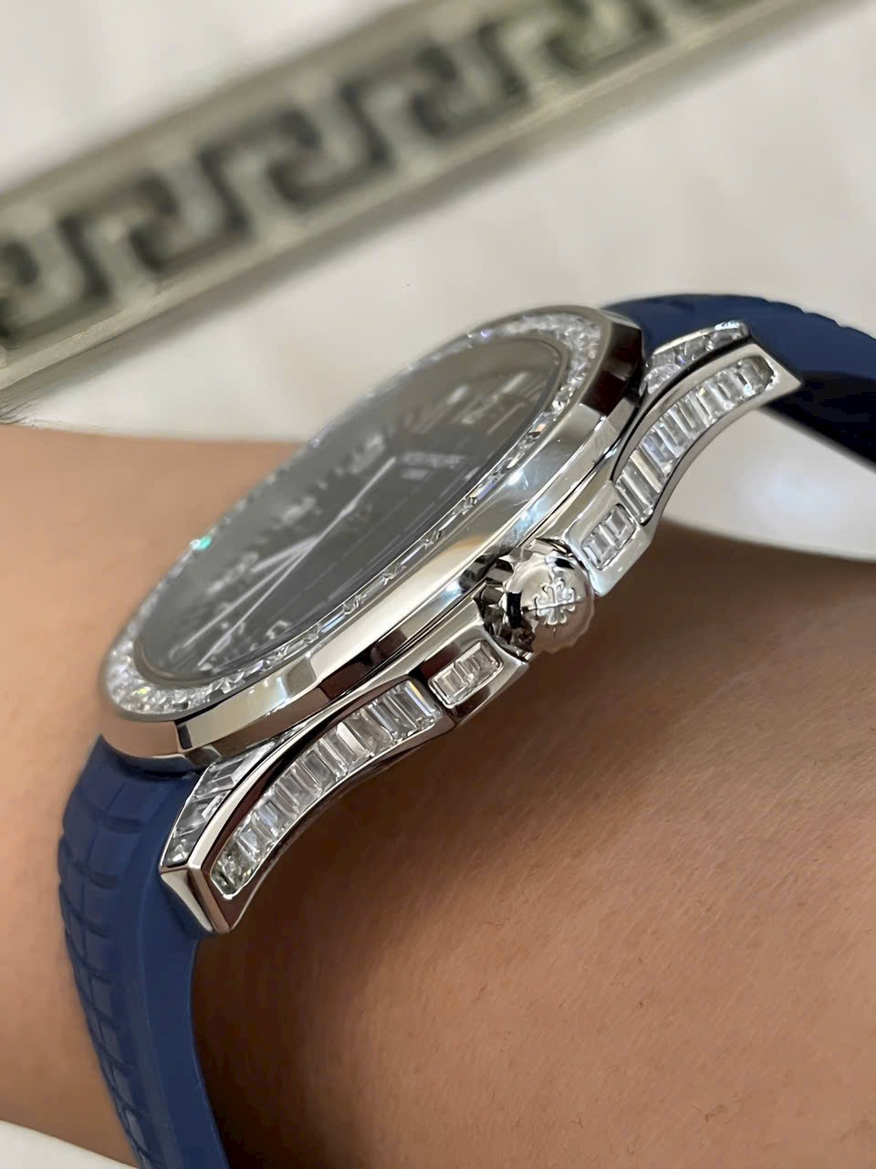 replica Patek Philippe Clone Watch Nautilus 7010 Womens White Dial 32mm WATCHES 5 