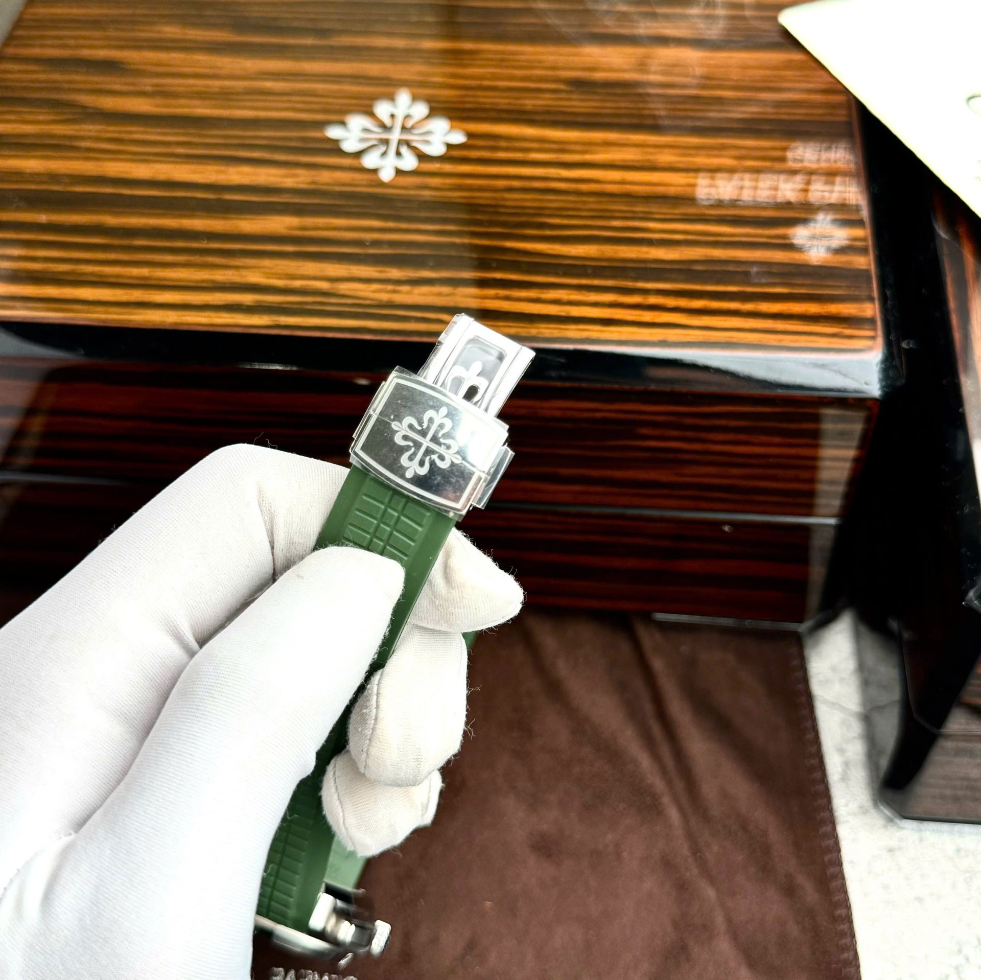replica Patek Philippe Replica Watch Complications 5961R Dial Black TW Factory 40.5mm WATCHES 5 